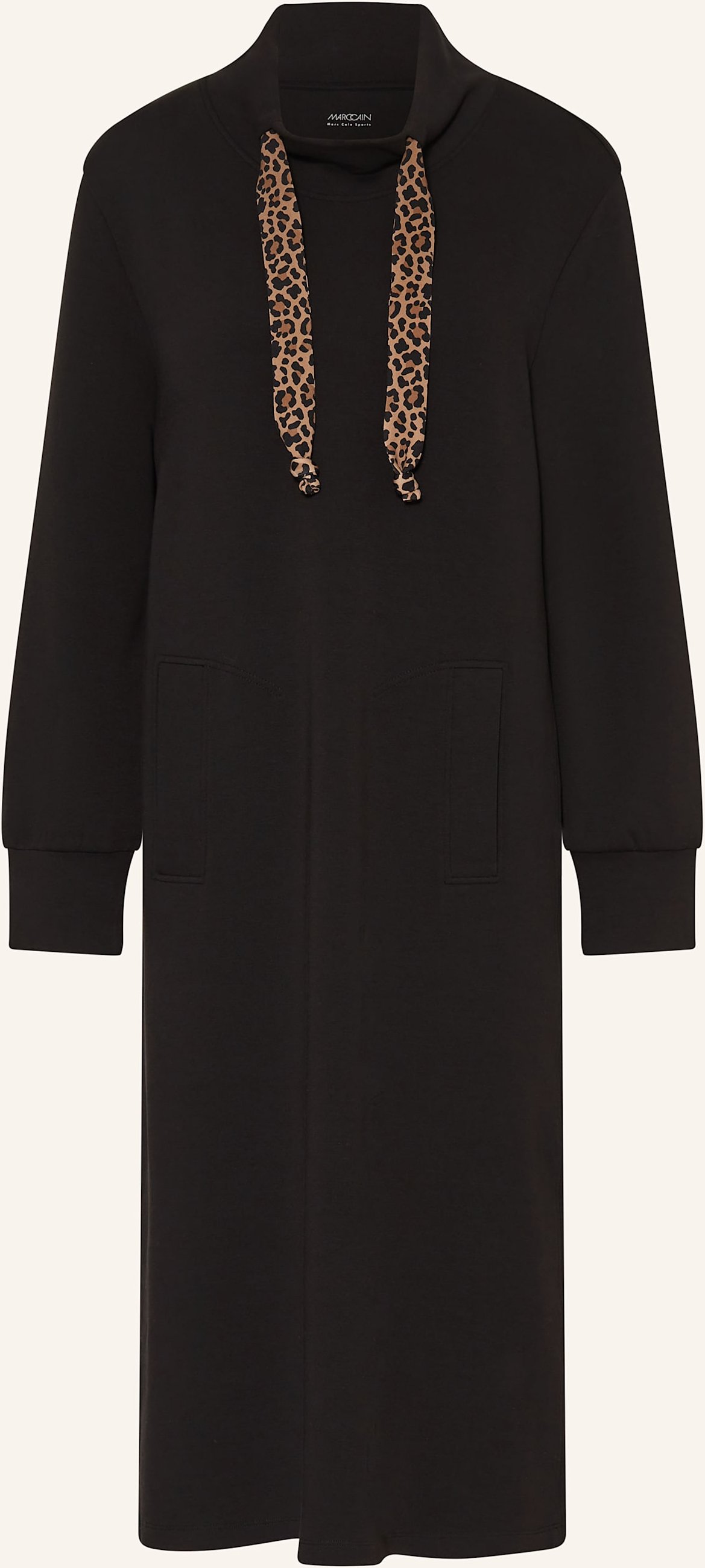 Marc Cain Sweatkleid schwarz