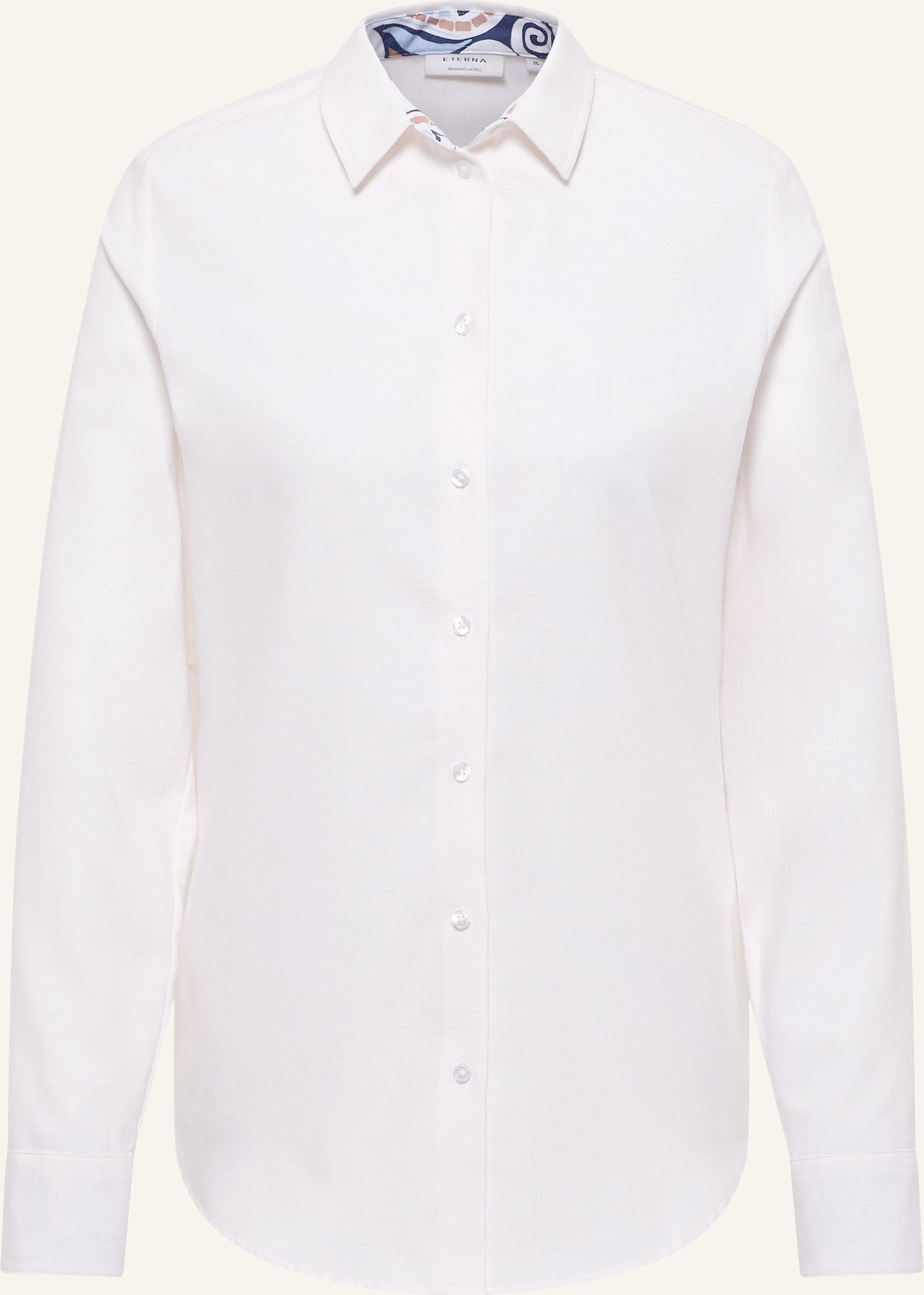 Eterna Bluse Regular Fit weiss