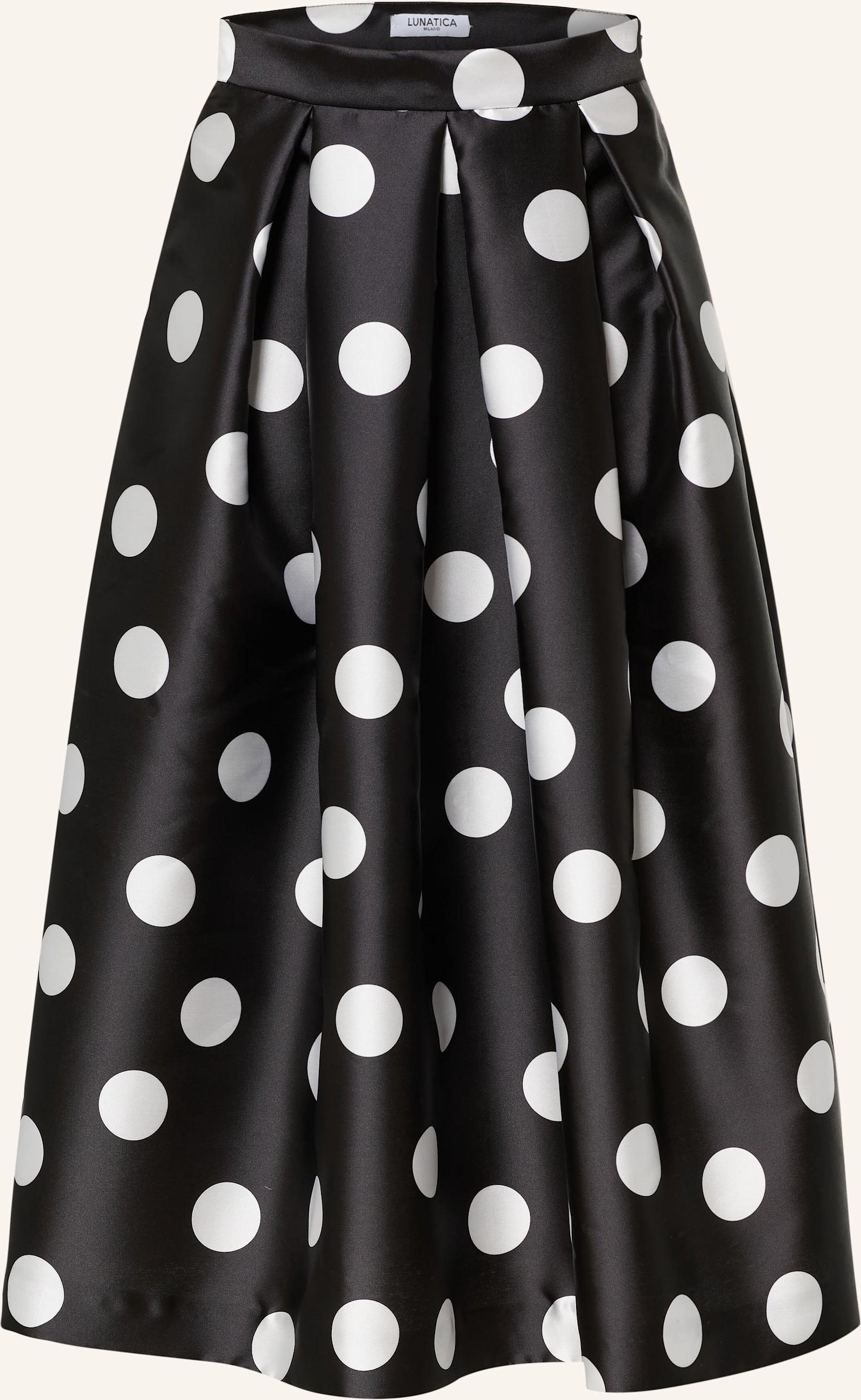 Lunatica Milano Faltenrock schwarz