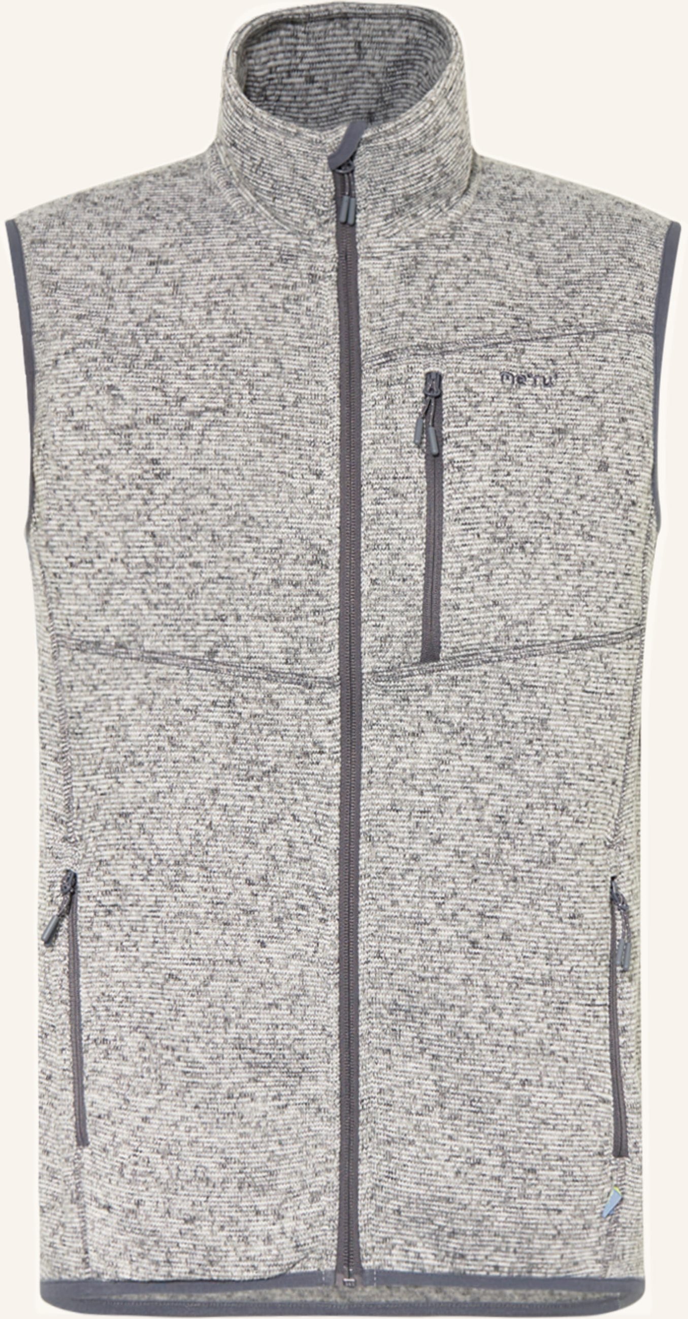 Me°Ru' Fleeceweste Bergen grau