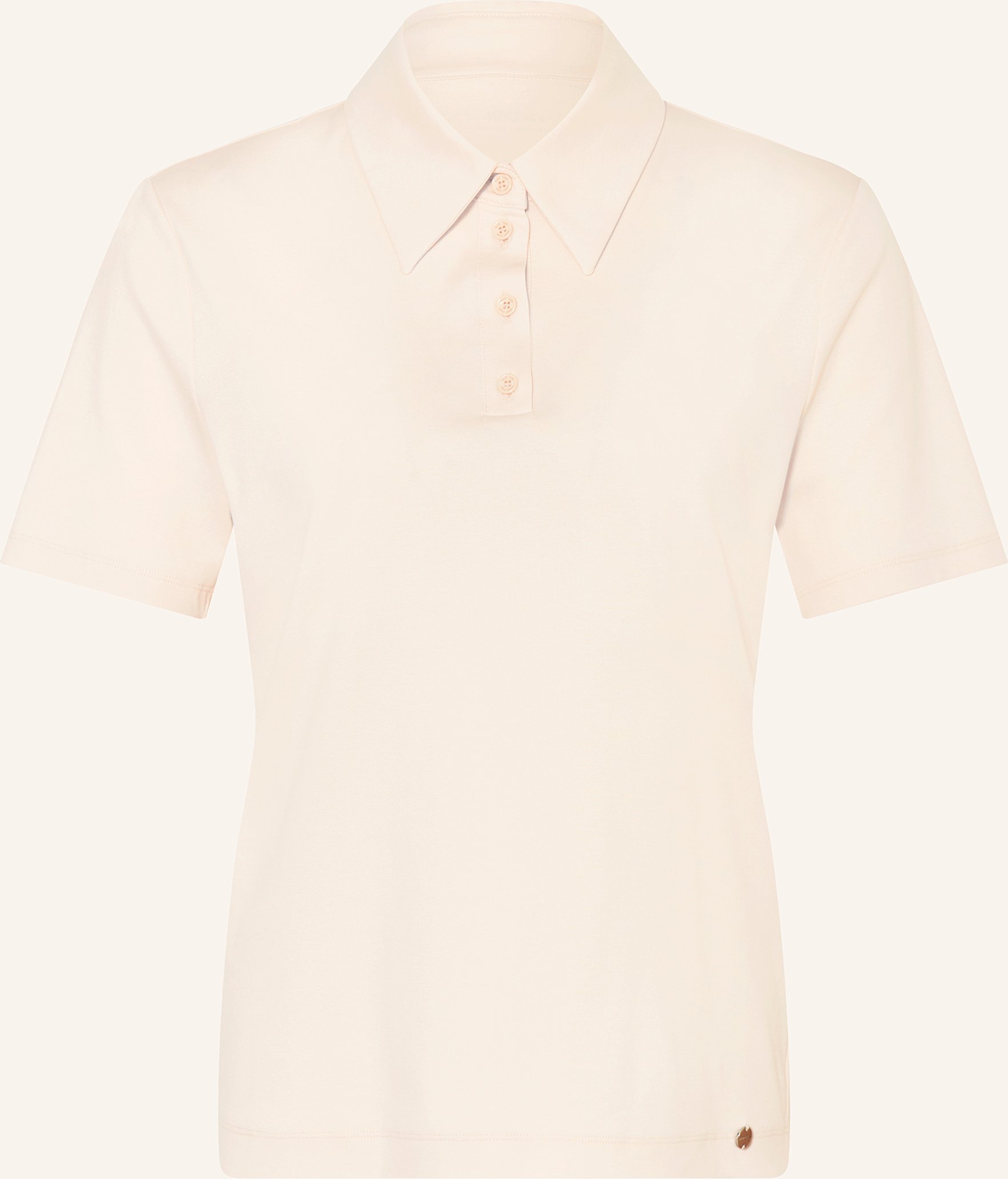 Marc Cain Jersey-Poloshirt beige