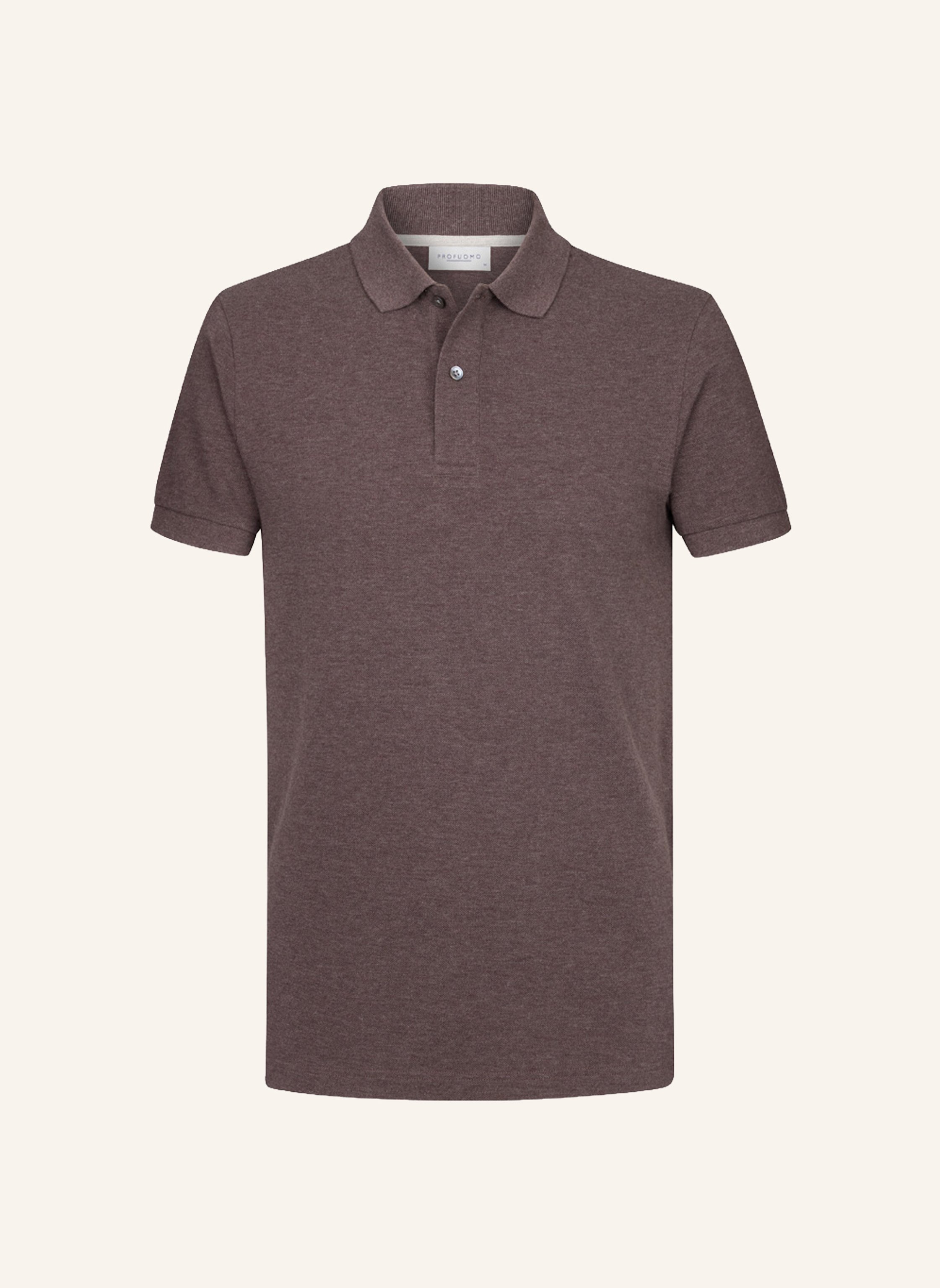 Profuomo Polo Kurzarm braun
