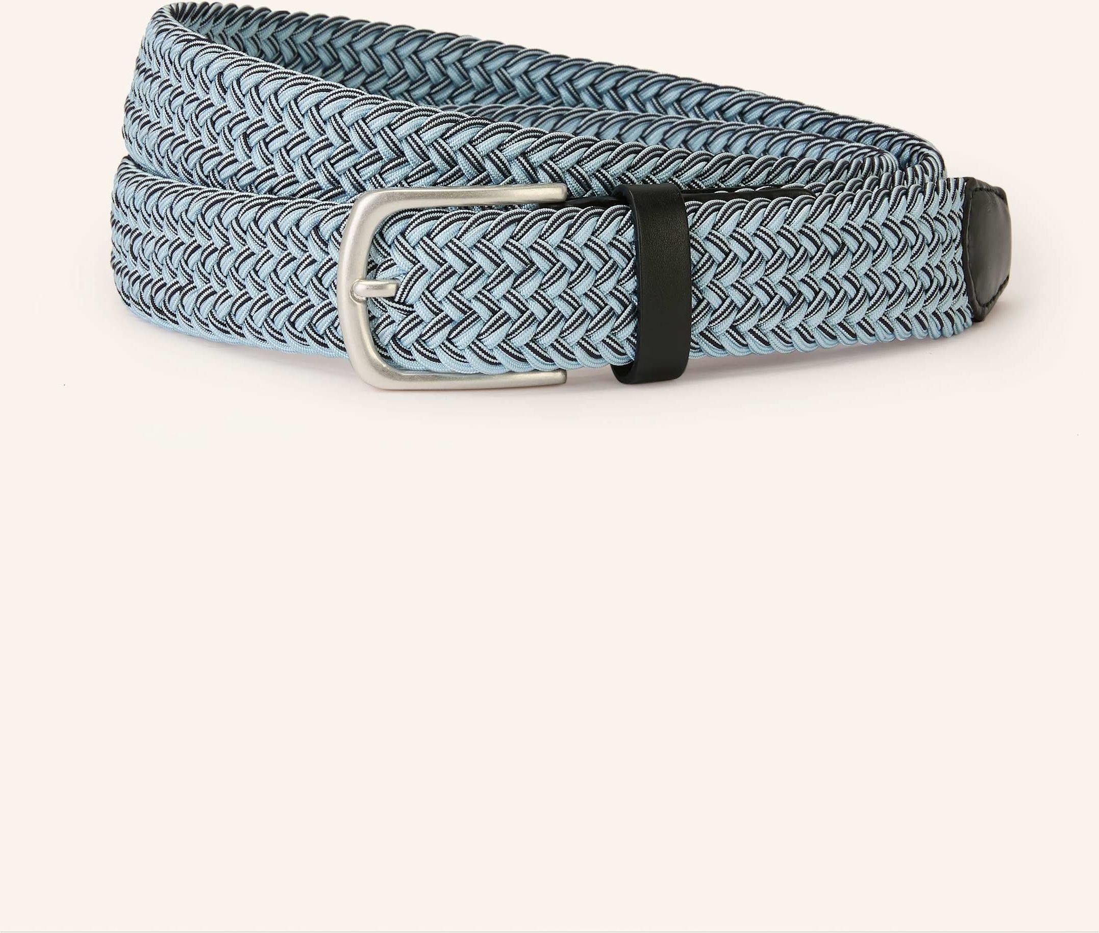 Strokesman's Flechtgürtel blau