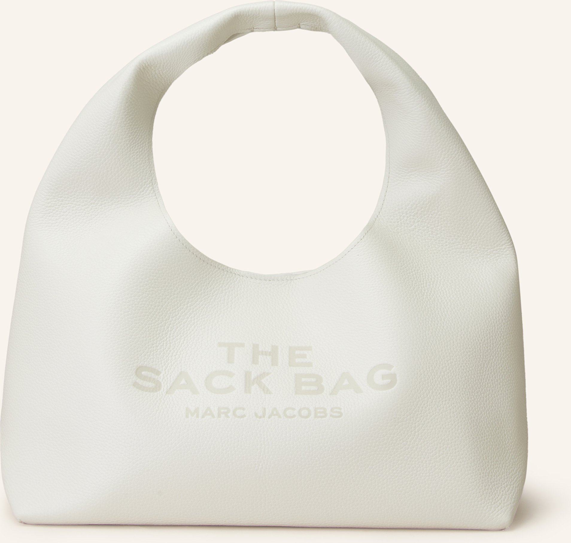 Thumbnail - Marc Jacobs Handtasche The Sack Bag Mit Pouch weiss