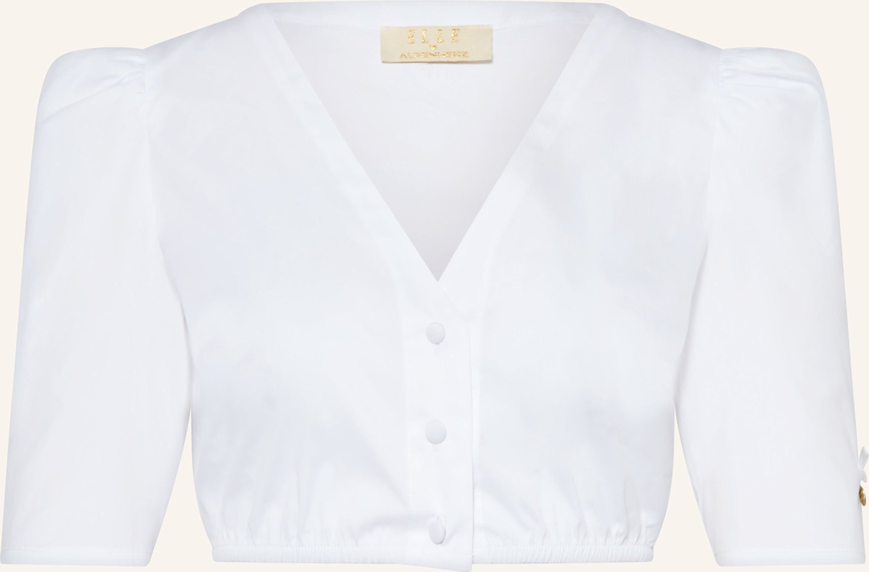 Alpenherz Dirndlbluse Elle weiss