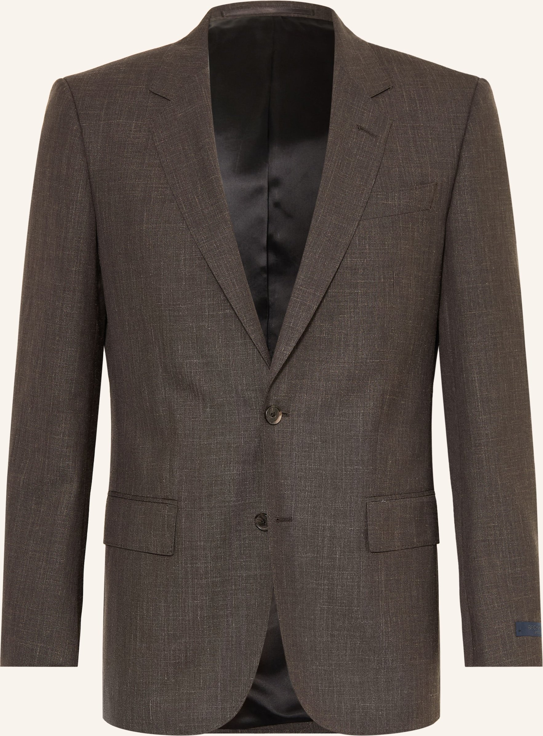 Boss Anzugsakko Slim Fit braun