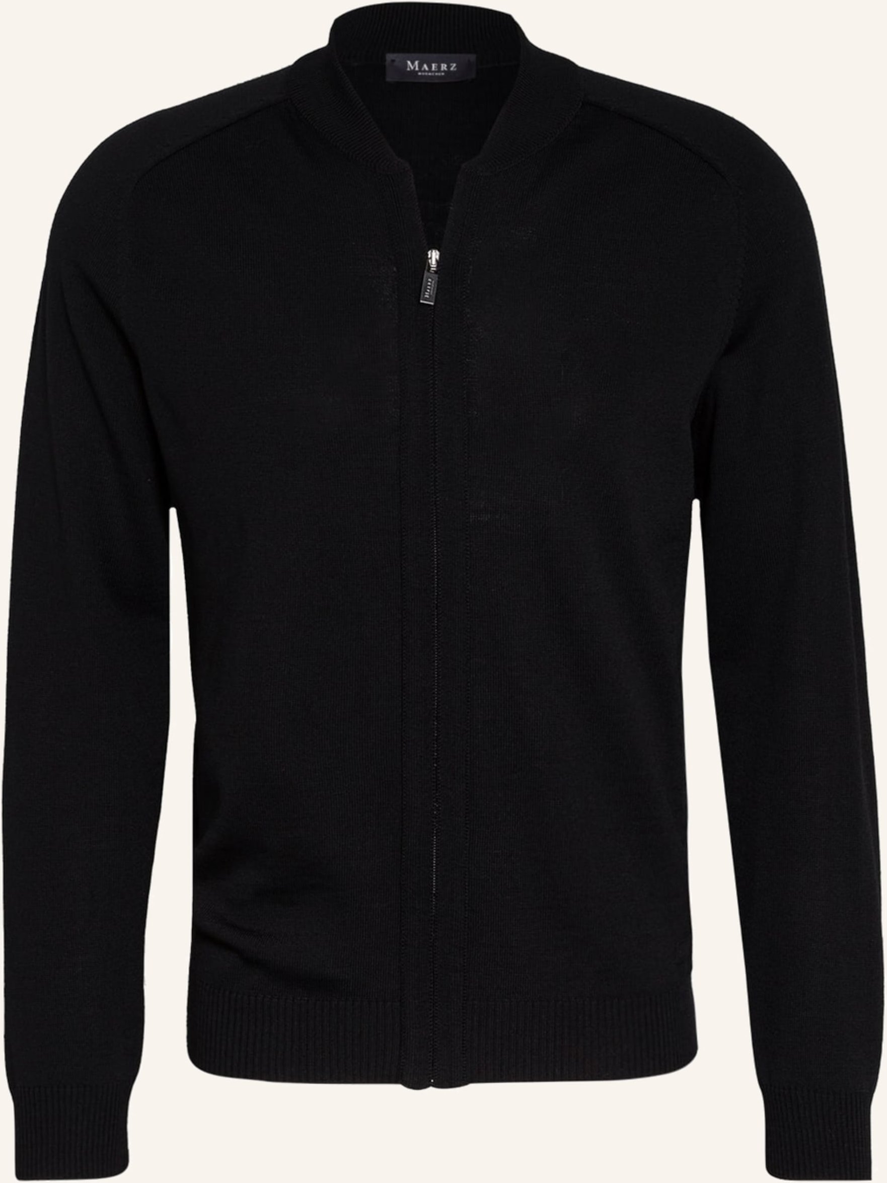 Maerz Muenchen Strickjacke schwarz