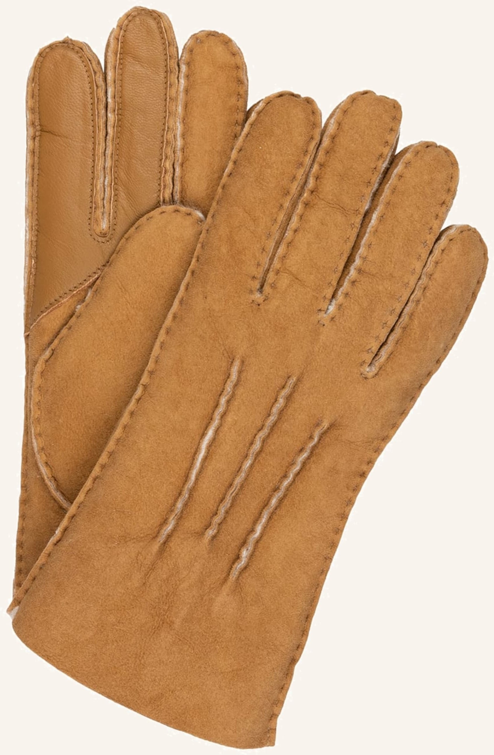 Ugg Lederhandschuhe braun