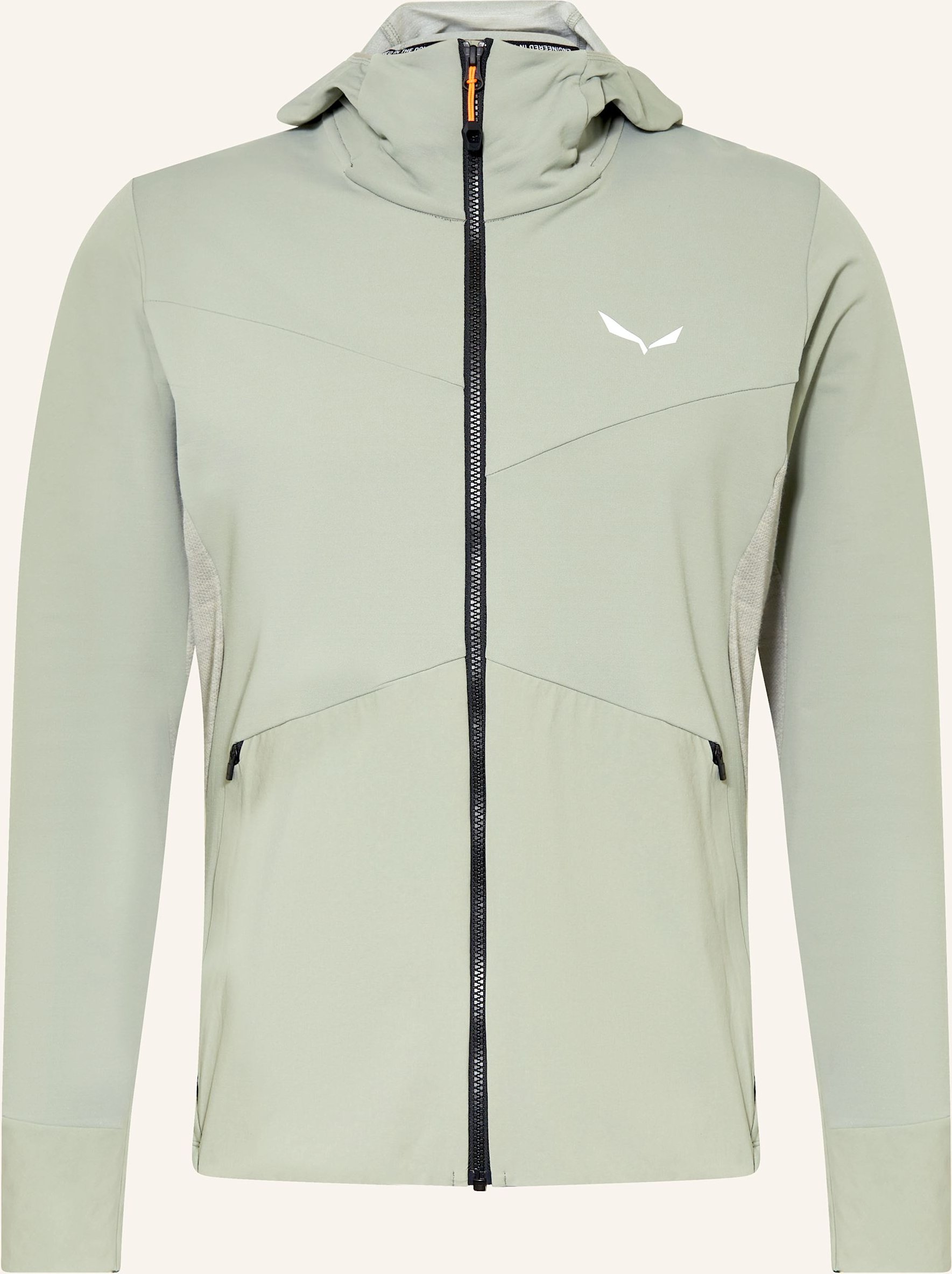 Salewa Midlayer-Jacke Puez Alpine Merino Durastretch grau