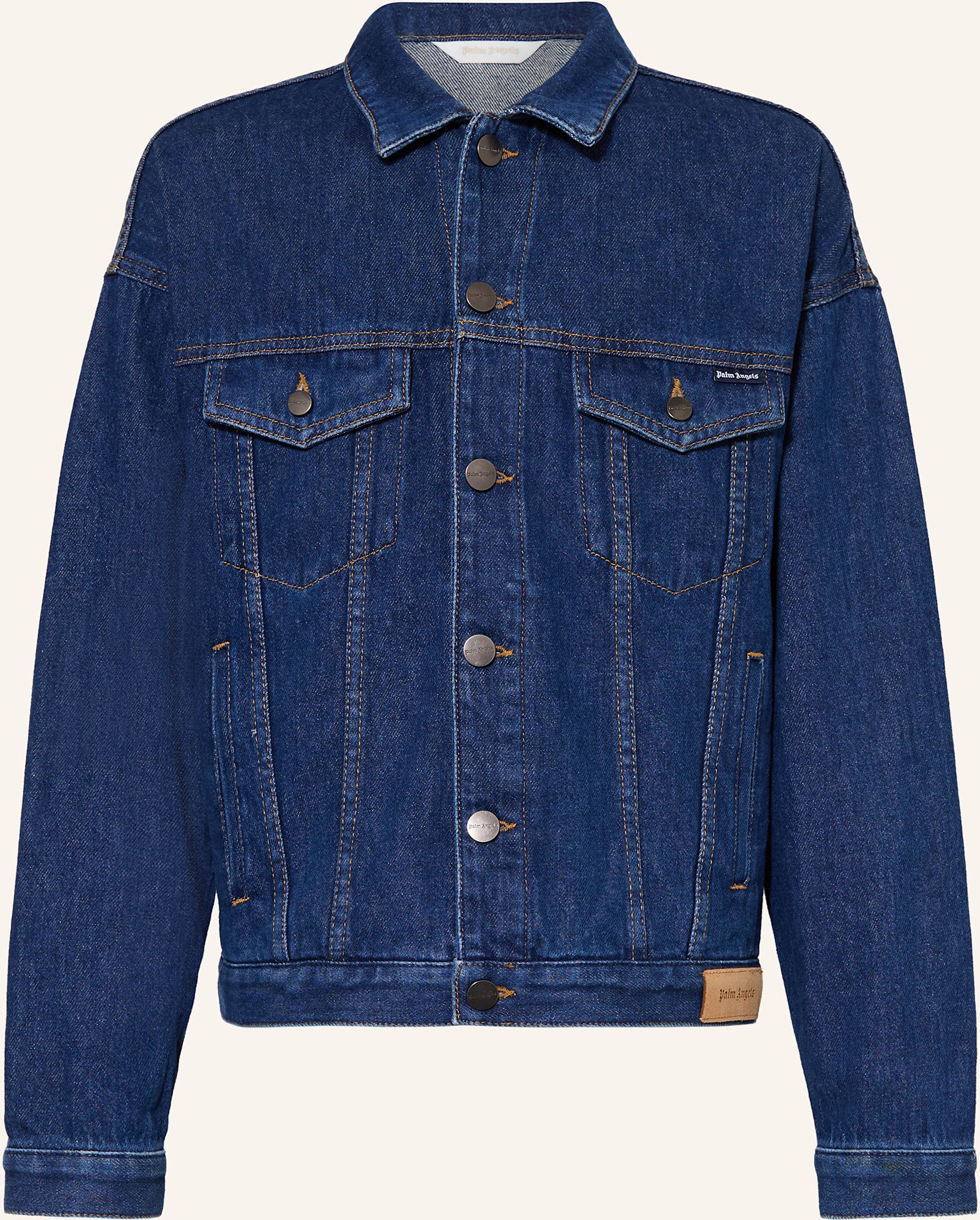 Palm Angels Jeansjacke blau