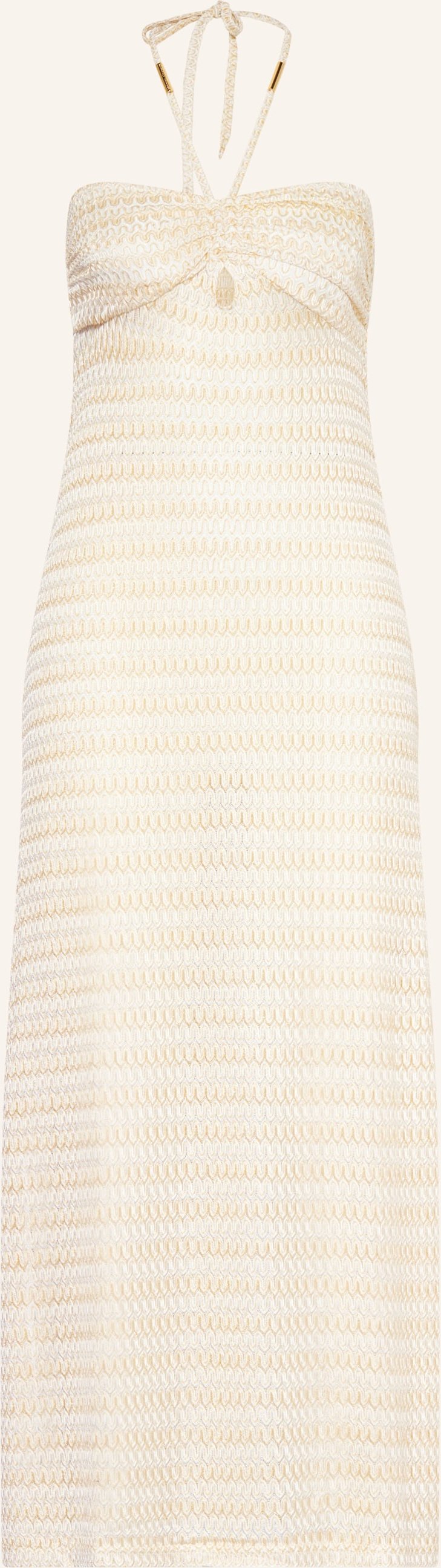 Melissa Odabash Strandkleid Mila Mit Glitzergarn Und Cut-Out gold