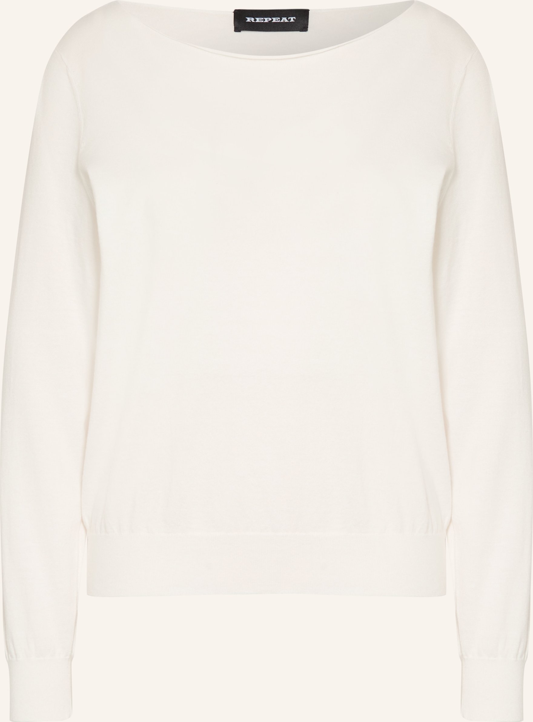 Repeat Pullover weiss