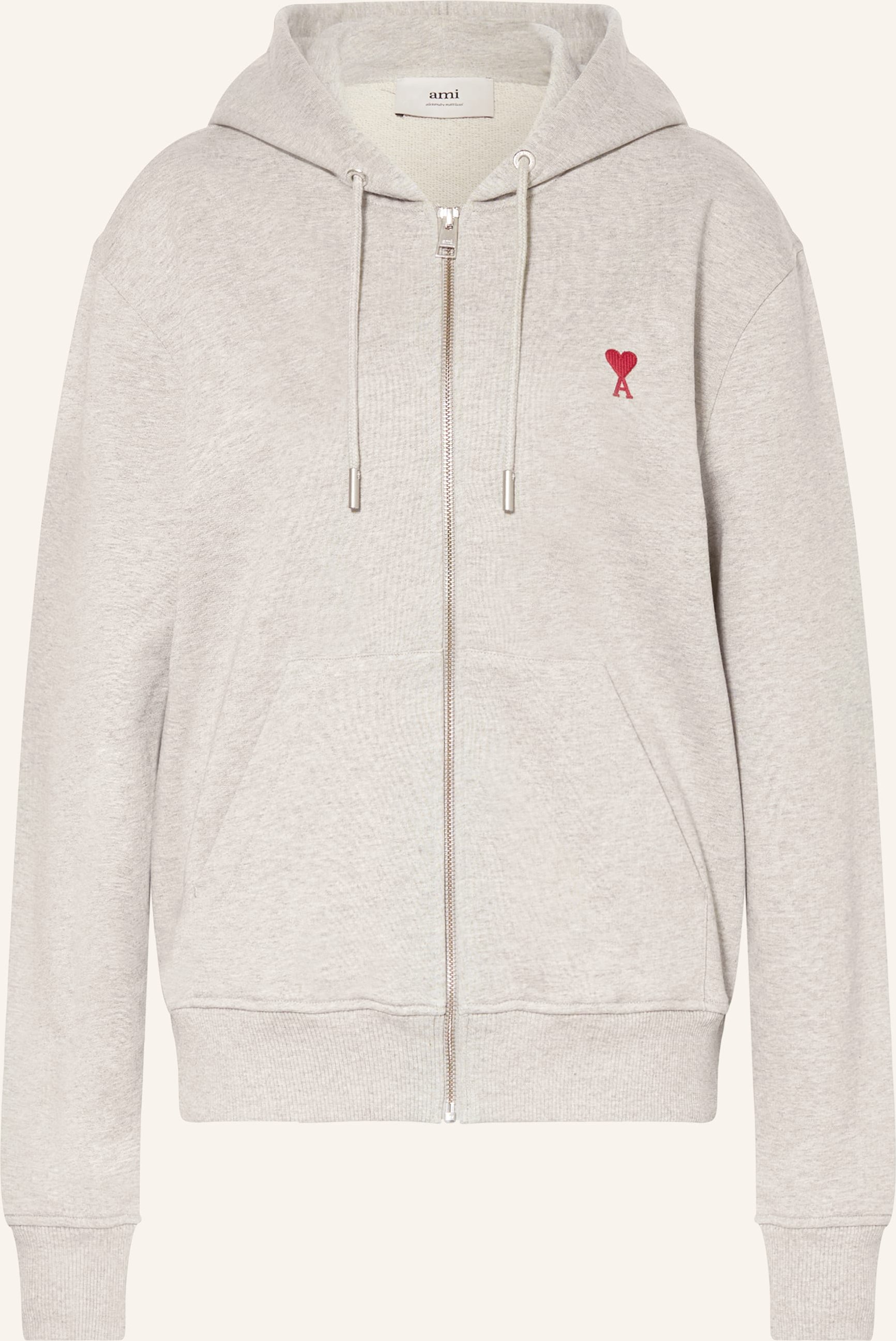 Ami Paris Sweatjacke grau
