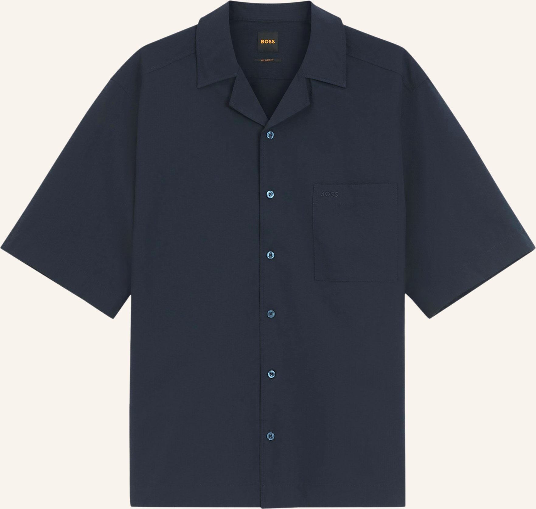 Boss Resorthemd Lapisy Regular Fit blau