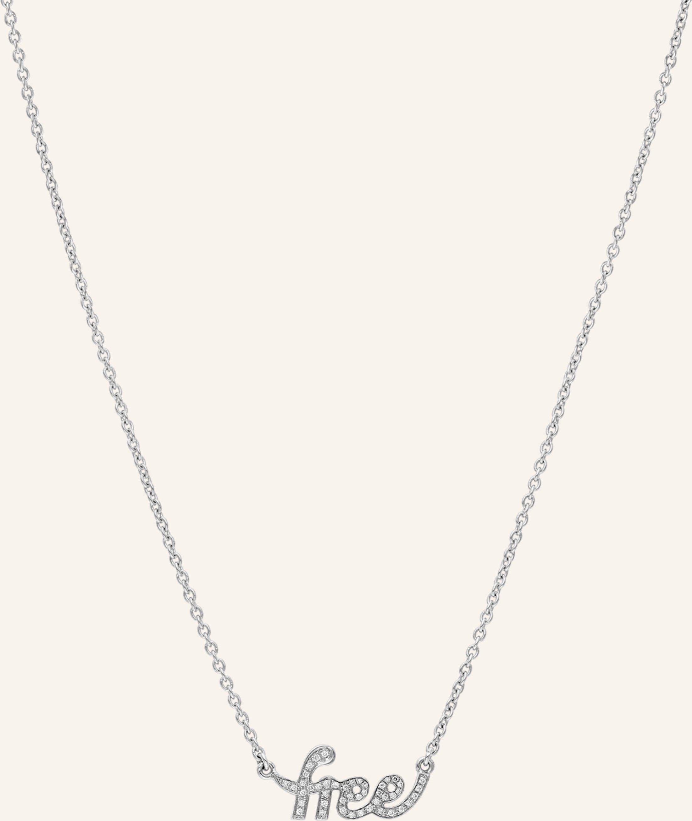 Cada Kette Free silber