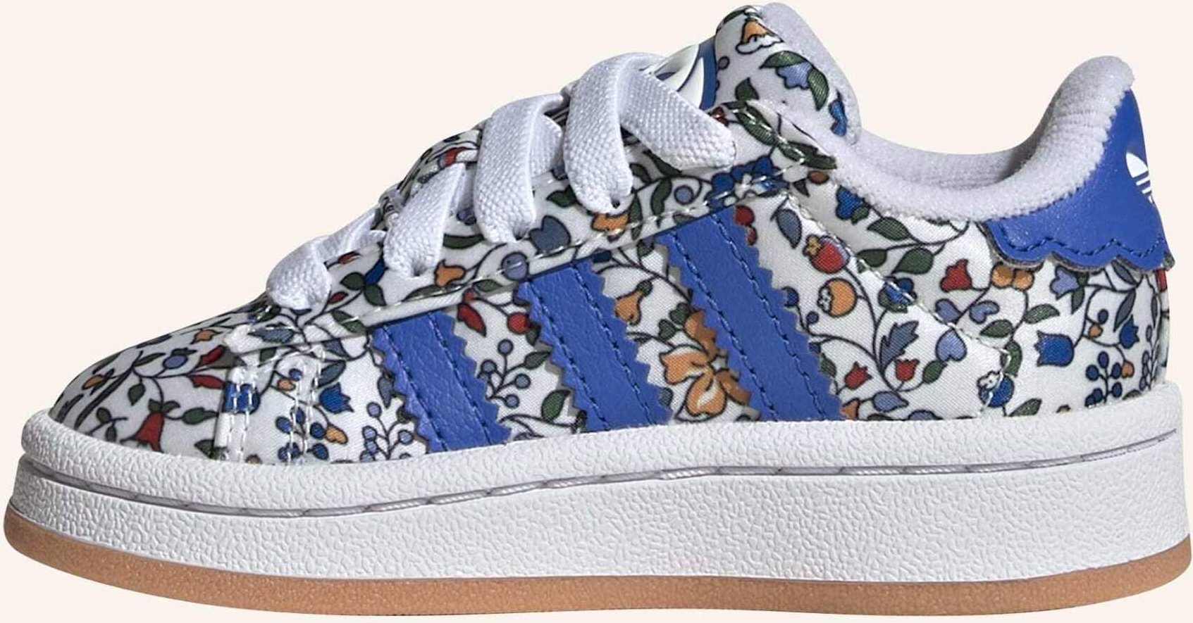 Thumbnail - Adidas Originals Campus 00s X Liberty London Comfort Closure Elastic Lace Kids Schuh blau