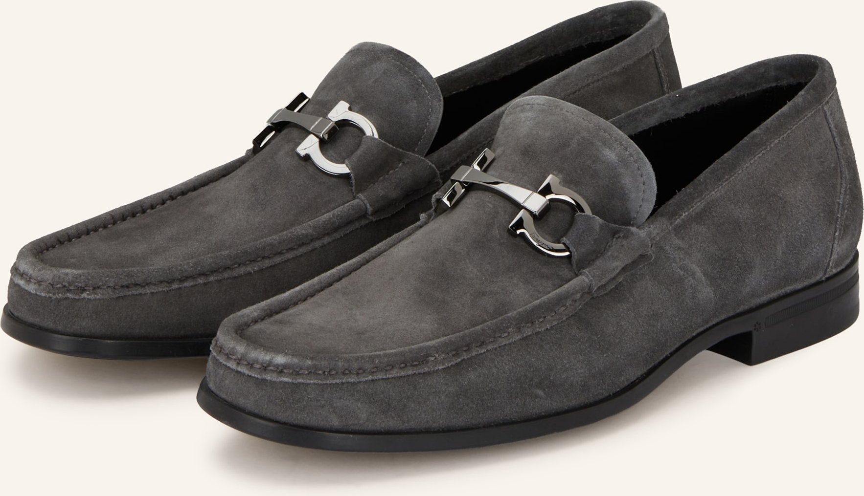 Ferragamo Loafer grau