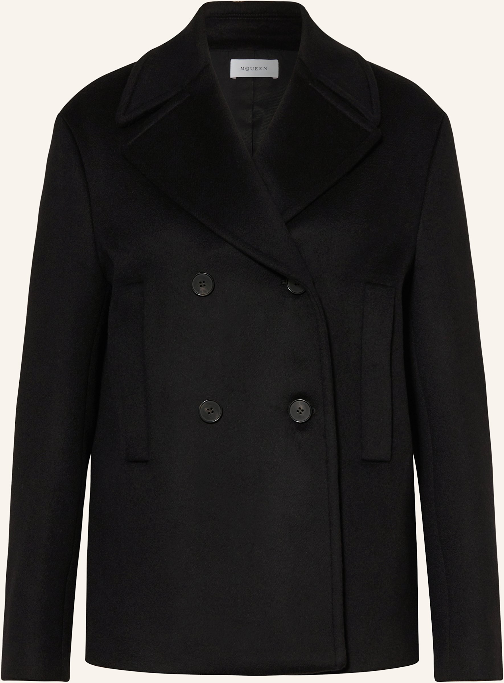 Mcqueen Cabanjacke schwarz