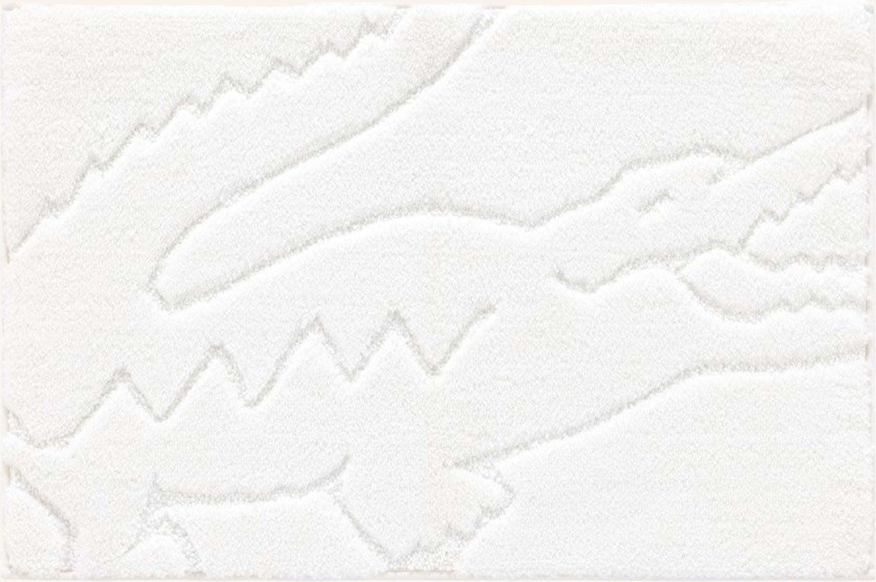 Lacoste Badematte Lheritag weiss