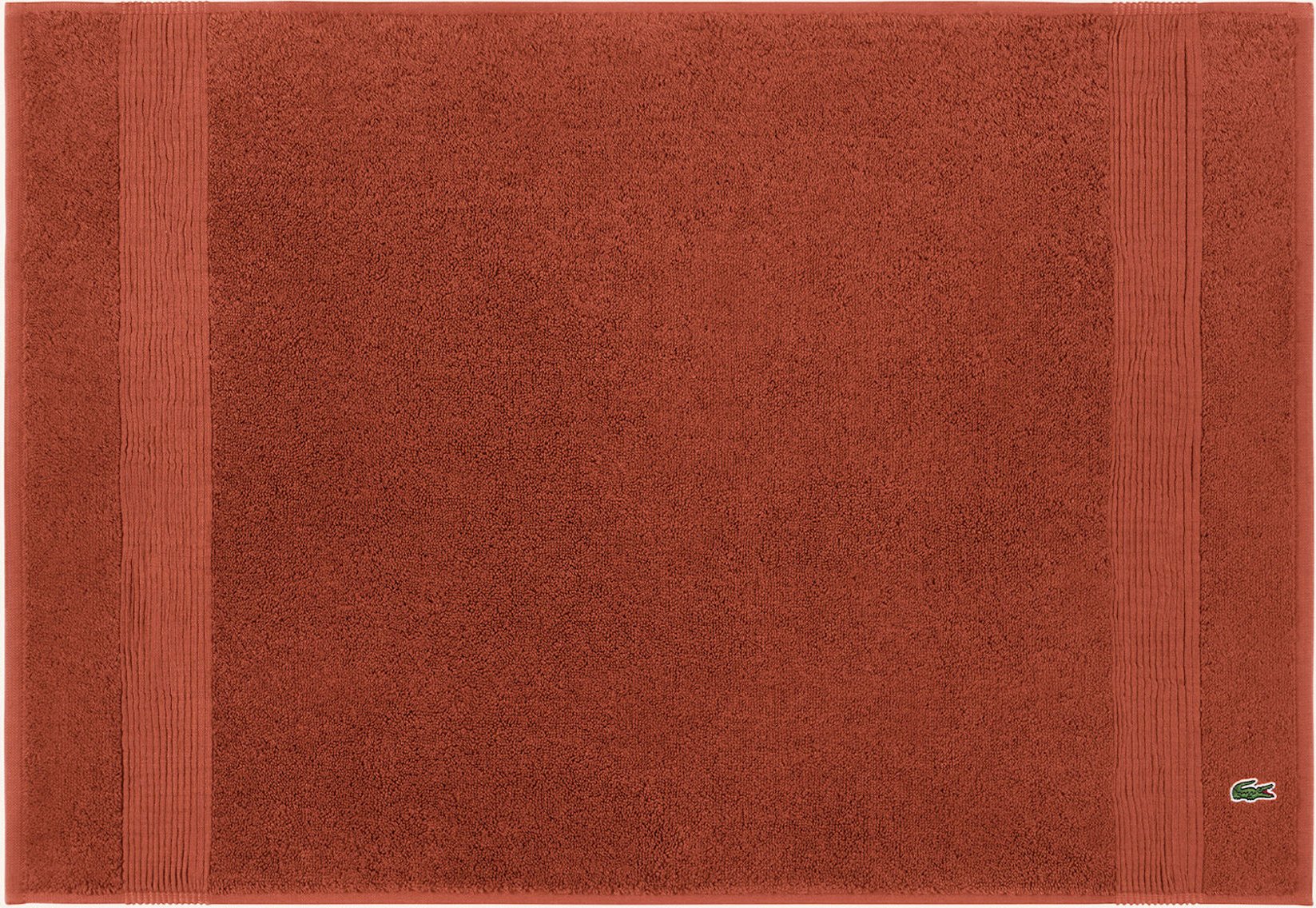 Lacoste Badematte Llecroco braun