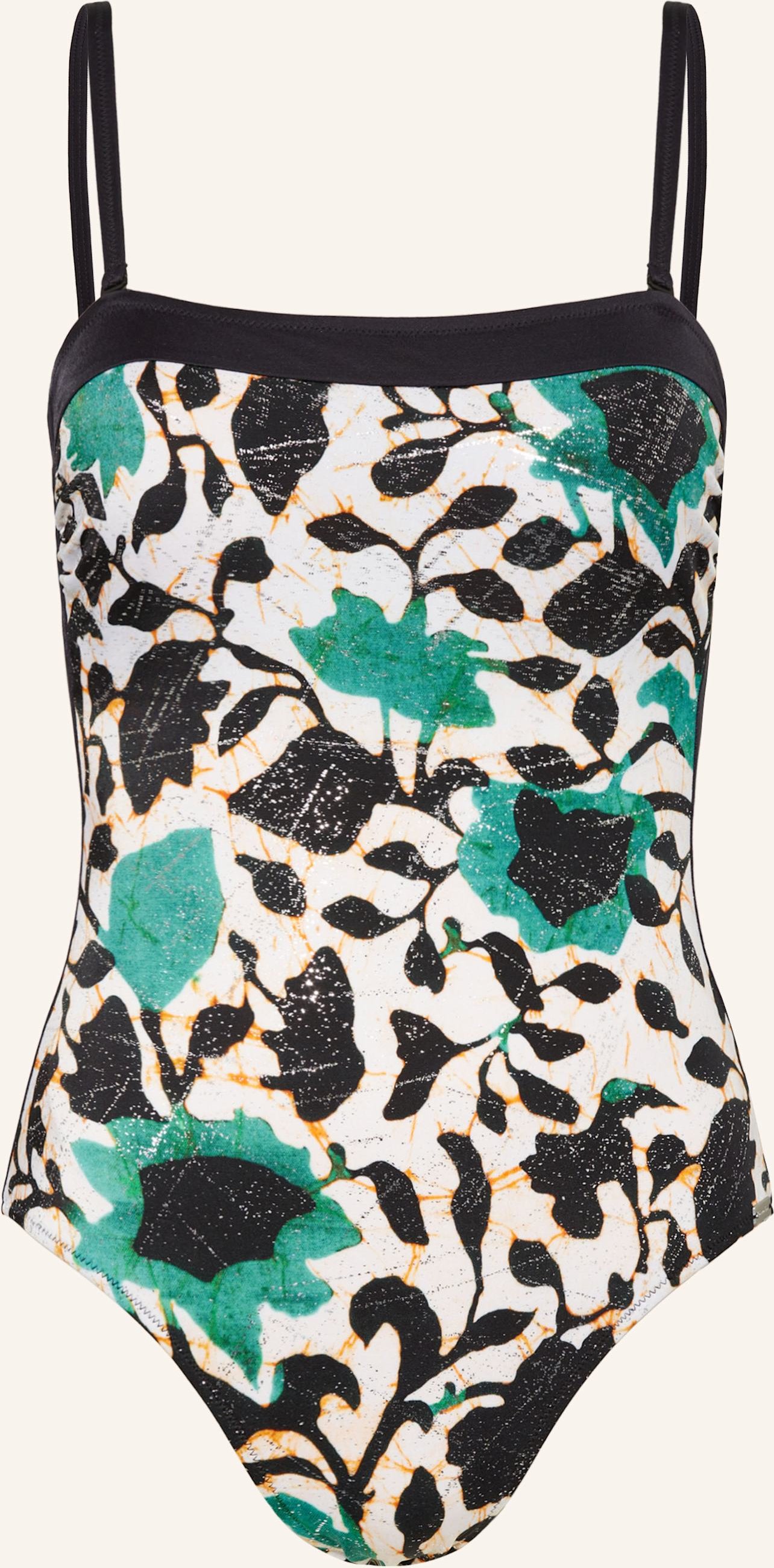 Thumbnail - Charmline Shape-Badeanzug Cool Baroque Mit Glitzergarn blau