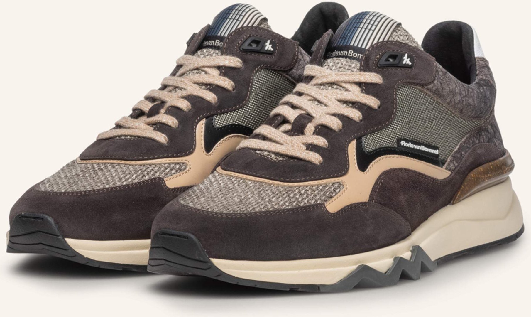 Floris Van Bommel Sneaker De Zager 05 grau