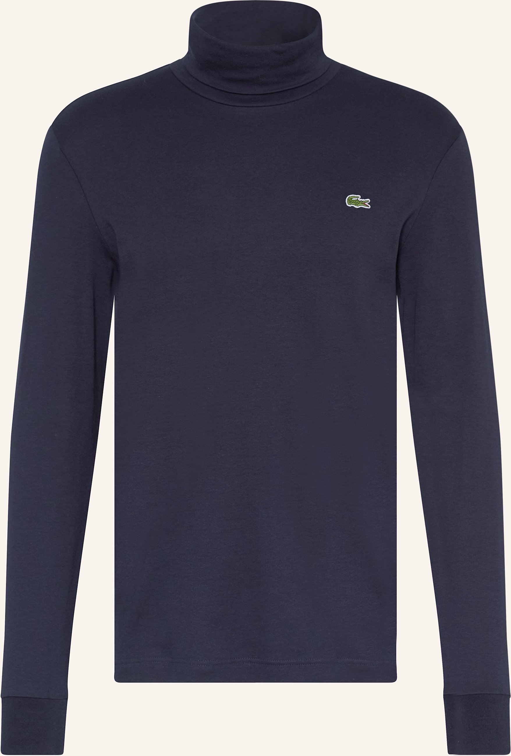 Lacoste Rollkragenshirt blau