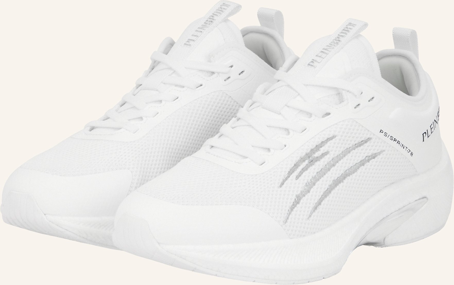 Plein Sport Läufer Sneaker weiss