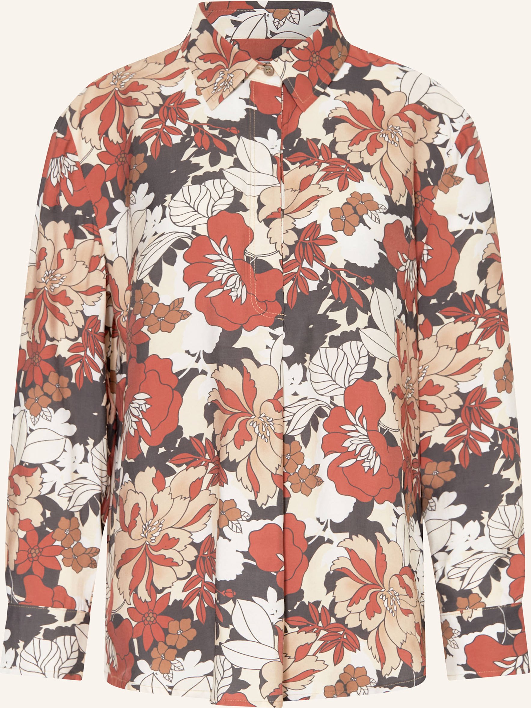 More Blusenshirt braun