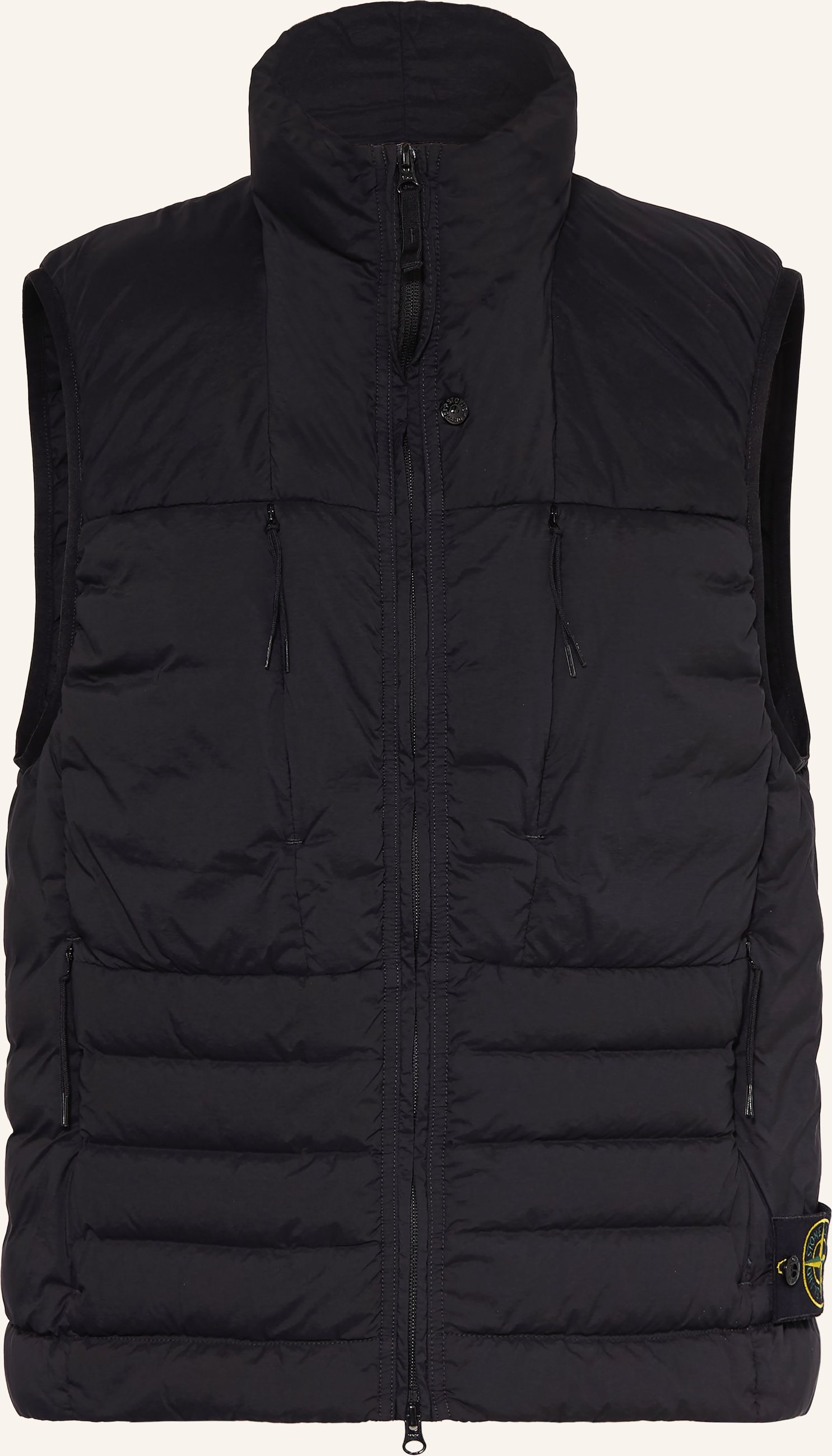 Stone Island Daunenweste schwarz