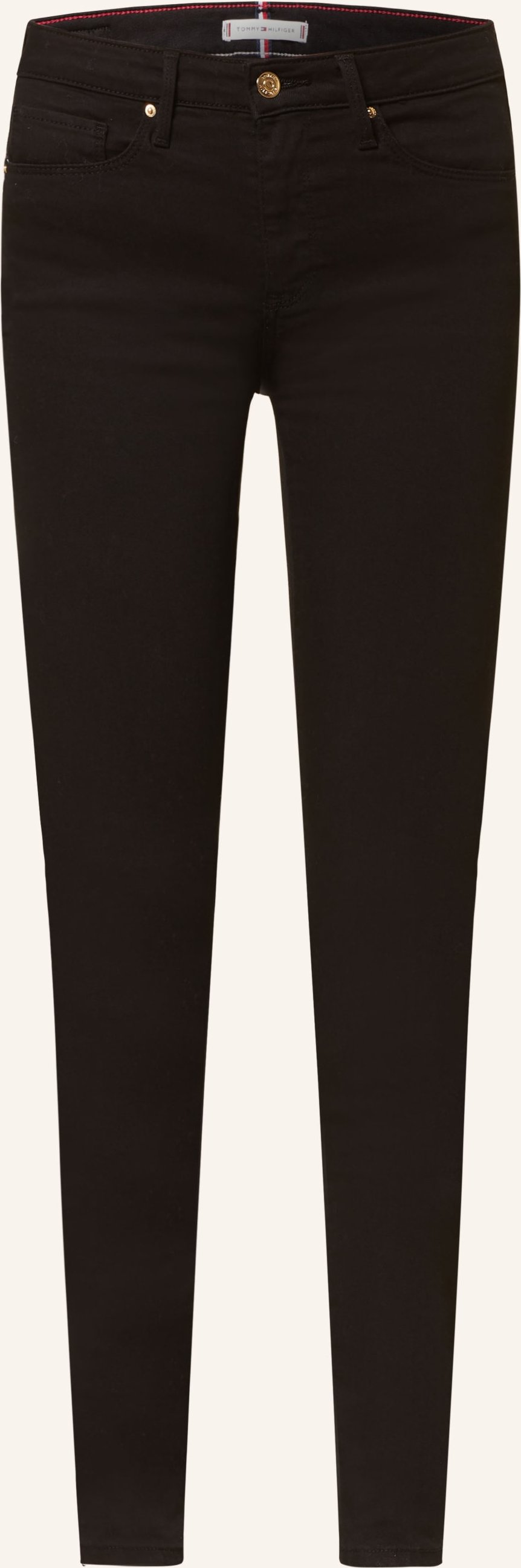 Tommy Hilfiger Skinny Jeans schwarz