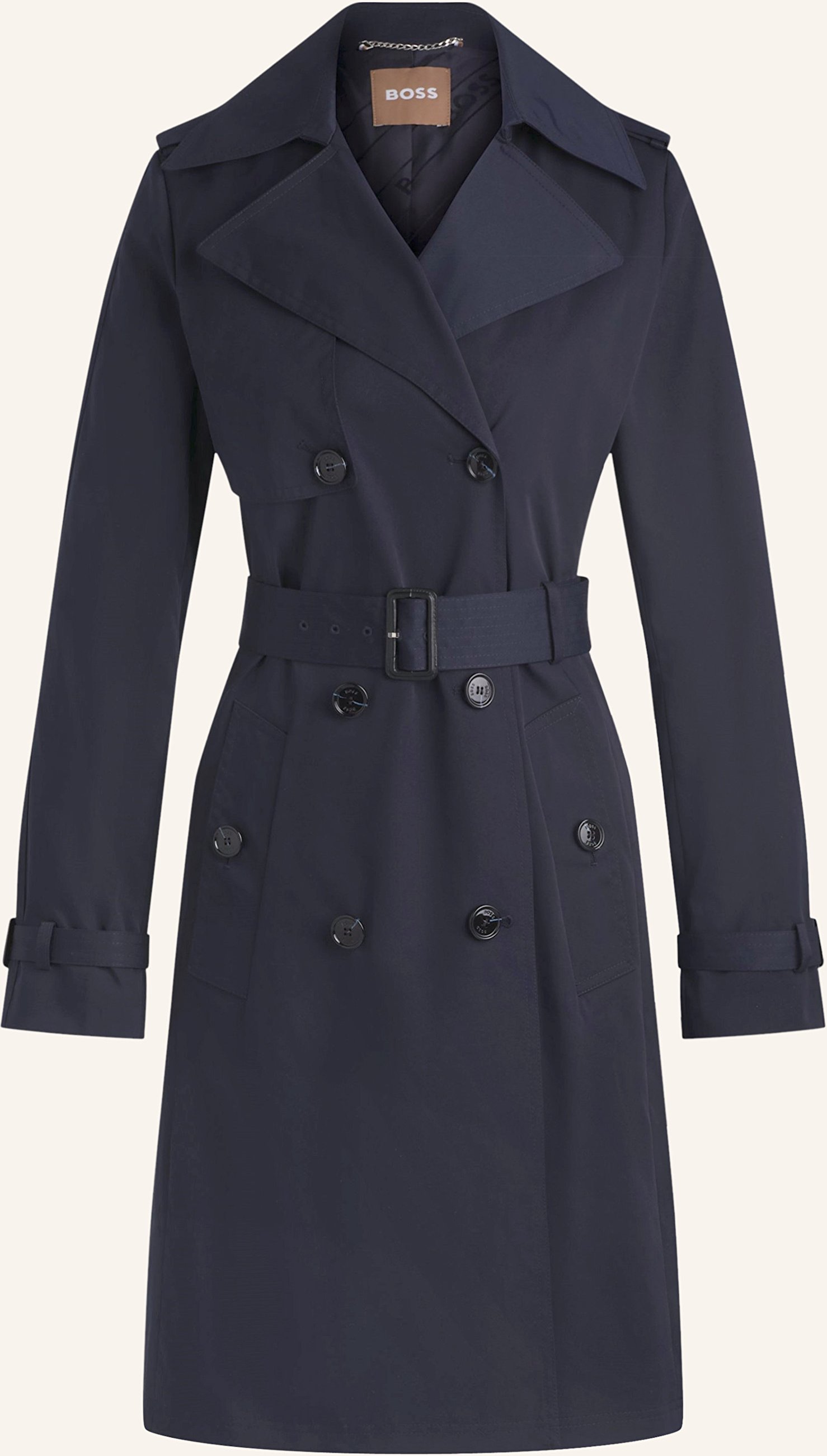 Boss Trenchcoat Conry blau