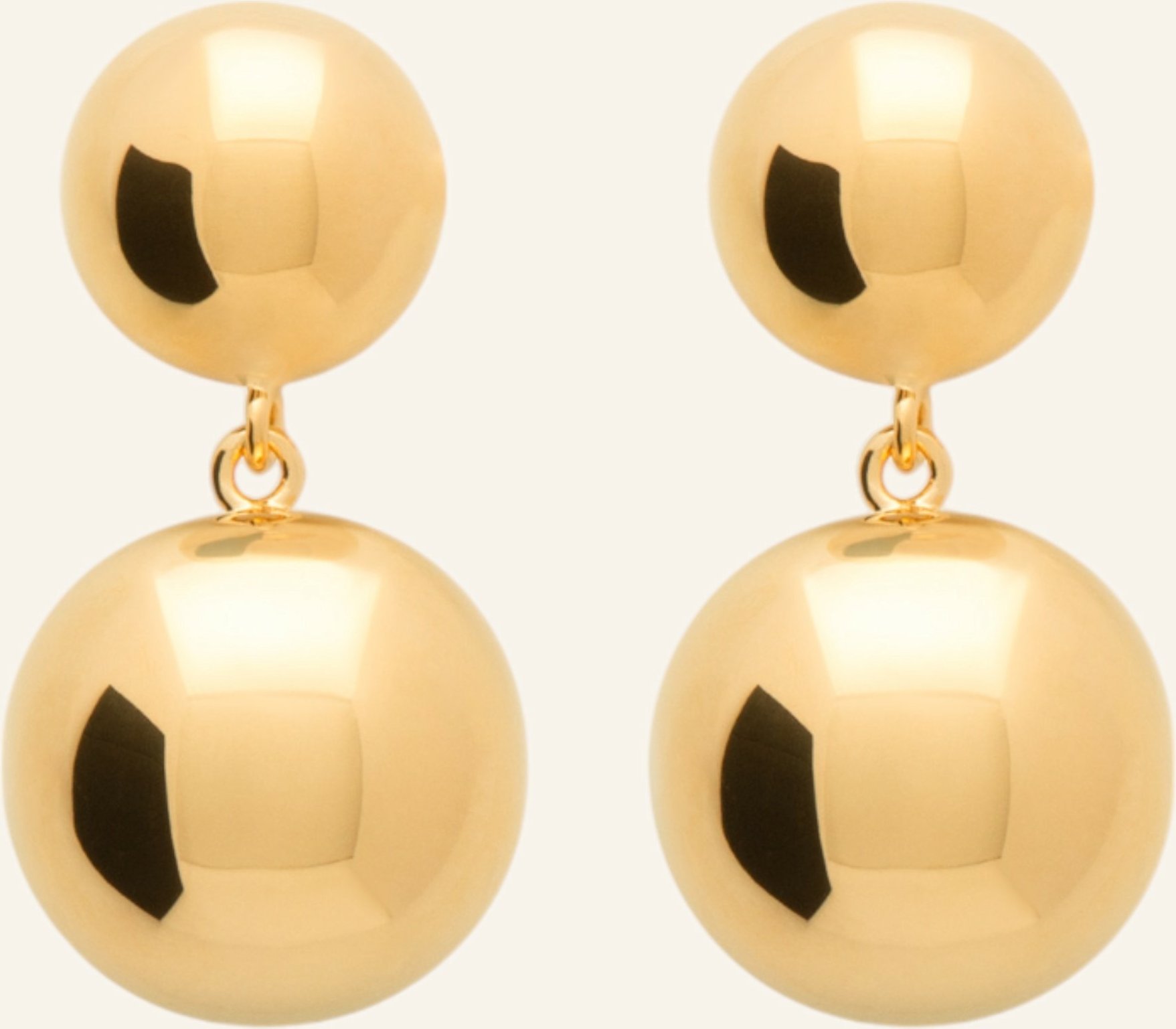 Lié Studio Ohrhänger Caroline gold