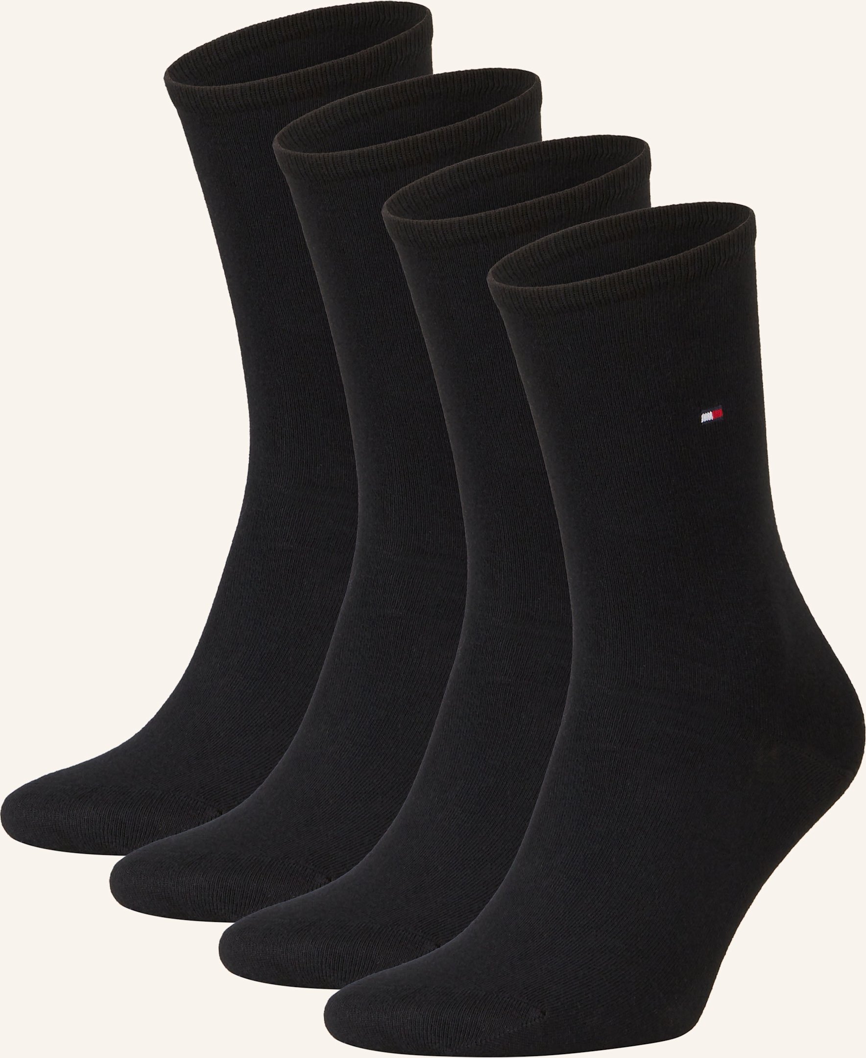 Tommy Hilfiger 4er-Pack Socken schwarz