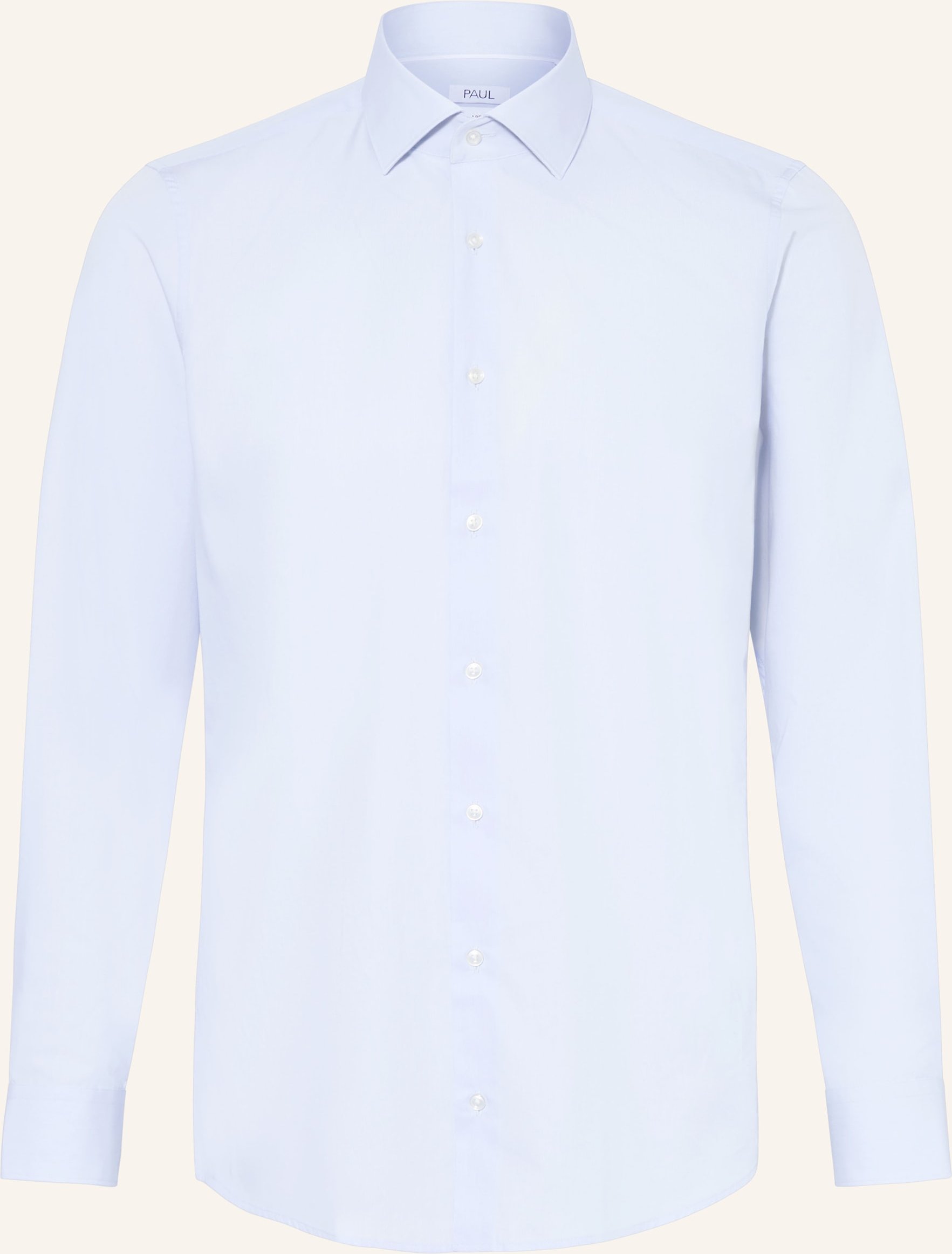 Paul Hemd Shaped Fit blau