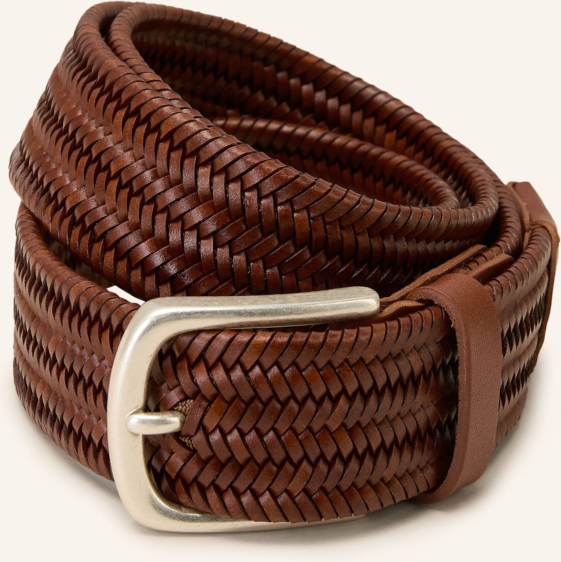 Strokesman's Ledergürtel braun