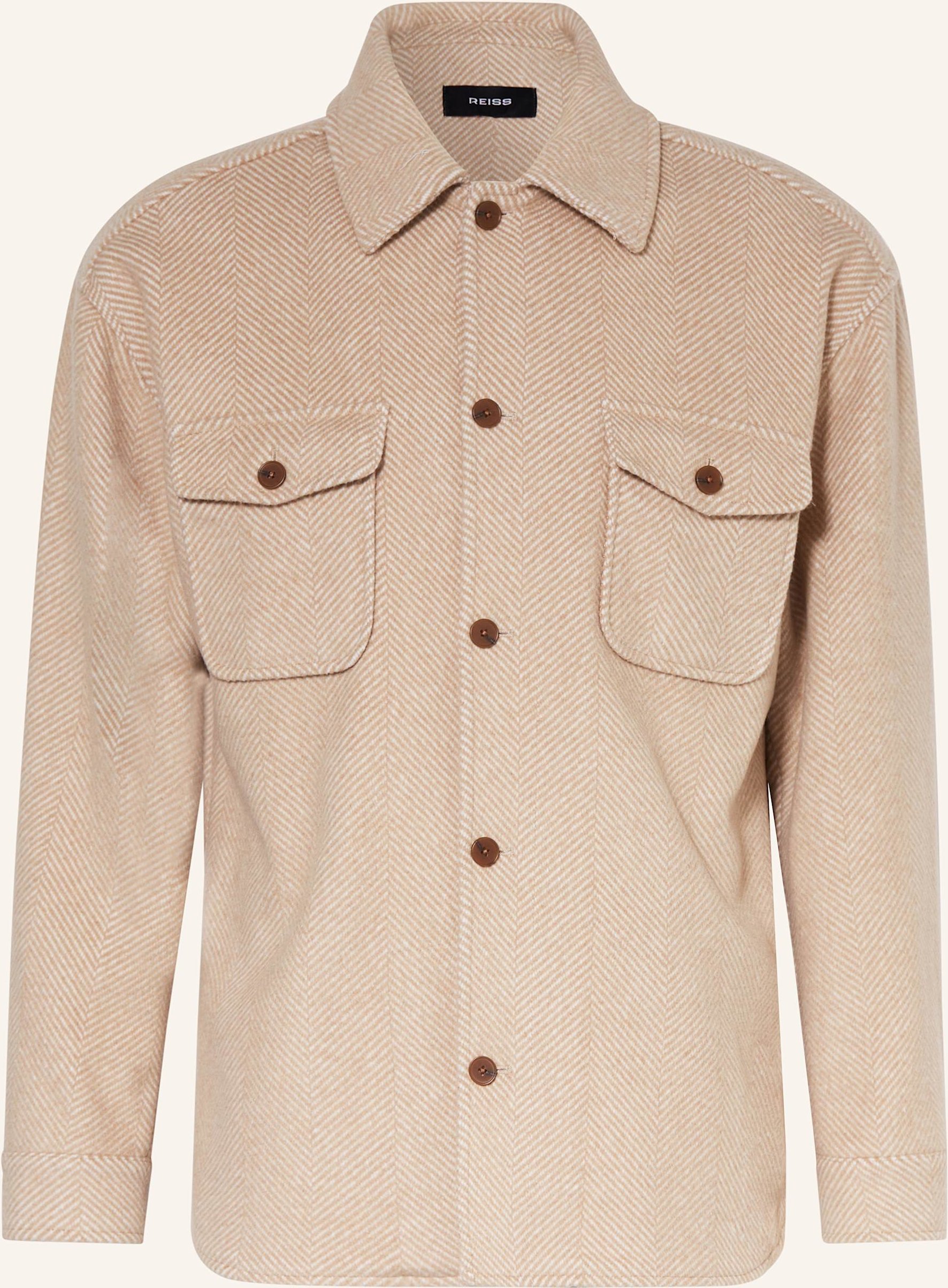Reiss Overshirt beige