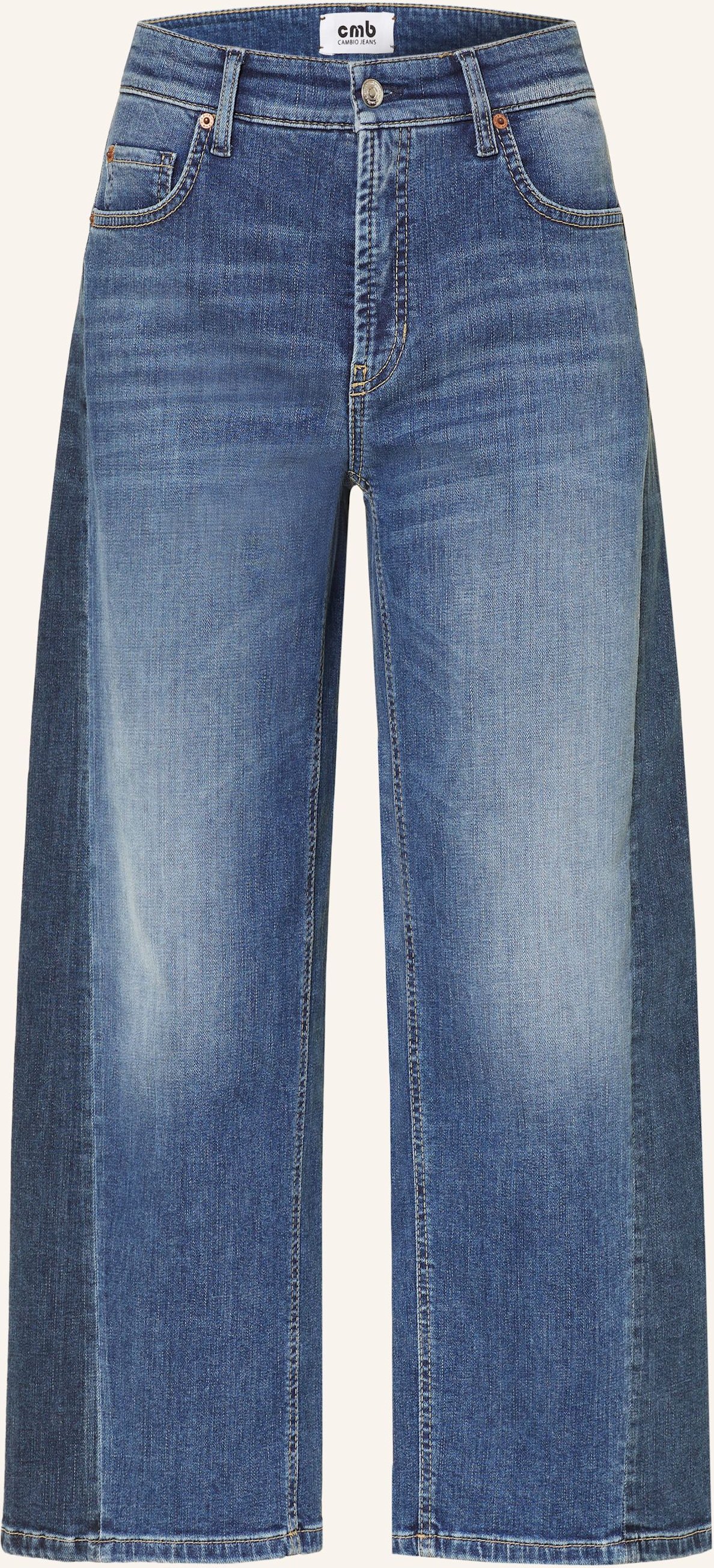 Cambio Barrel Jeans Oria blau