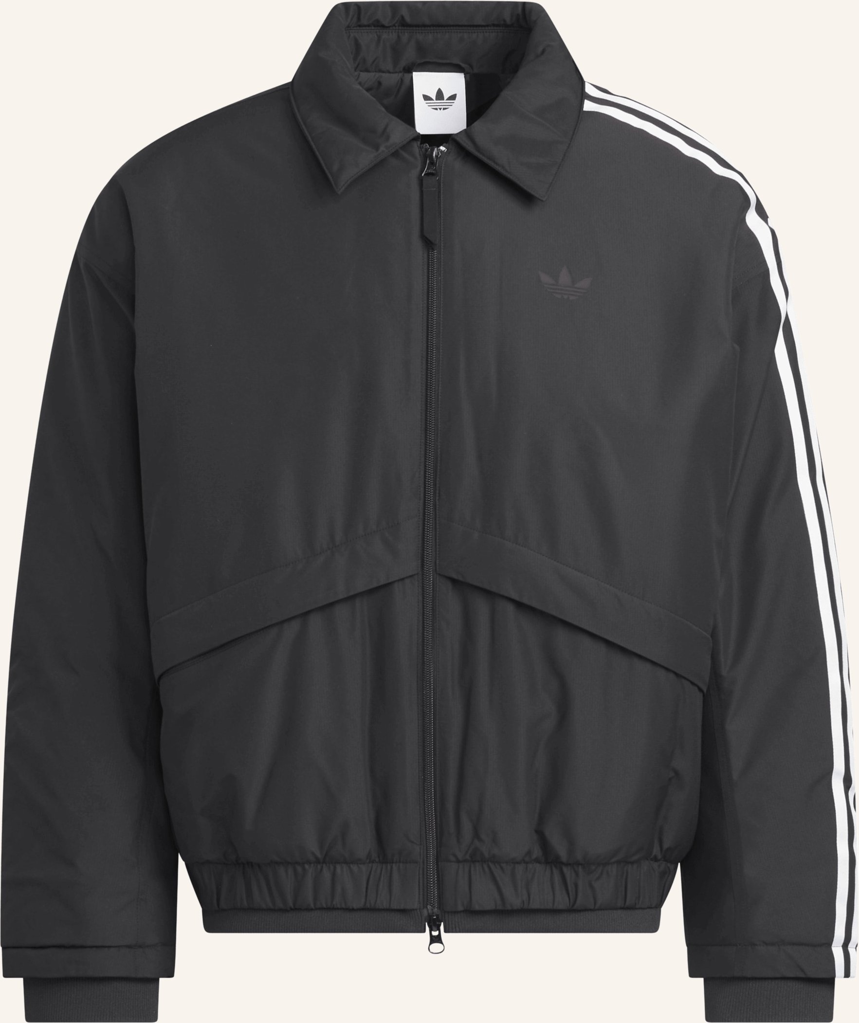 Adidas Originals Oversized-Blouson Premium 3s Mens Pad schwarz