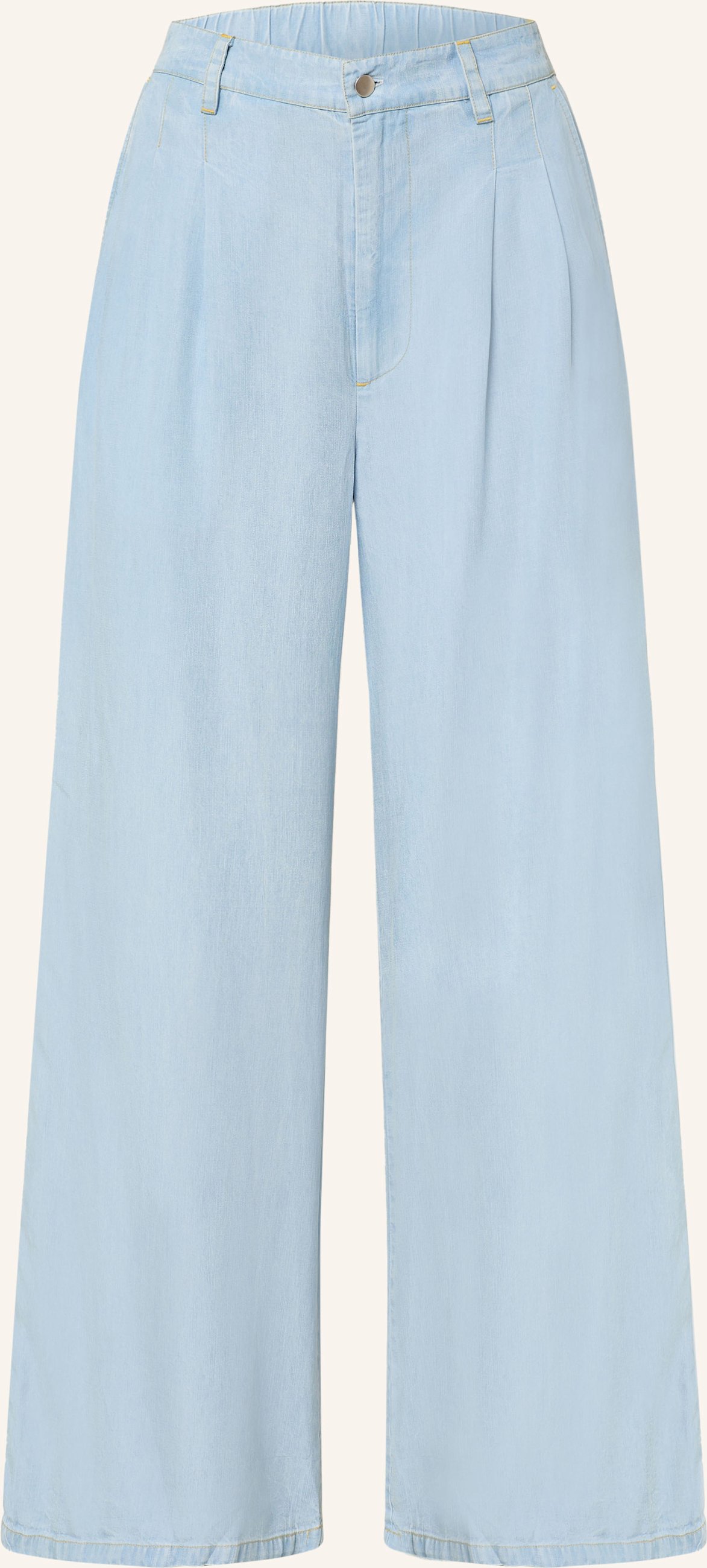 Grace Hose In Jeansoptik blau