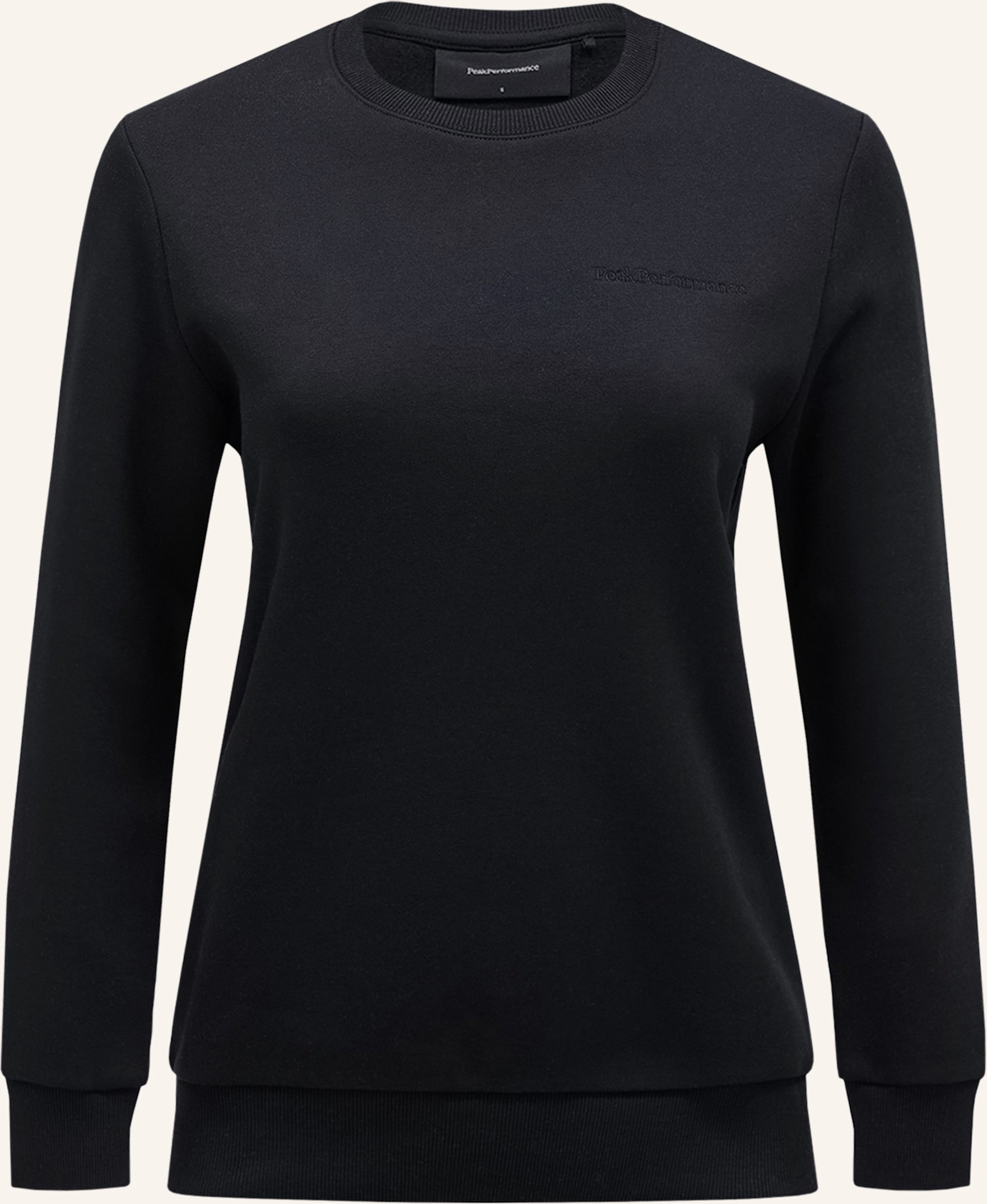 Peak Performance Sweatshirtpullover schwarz
