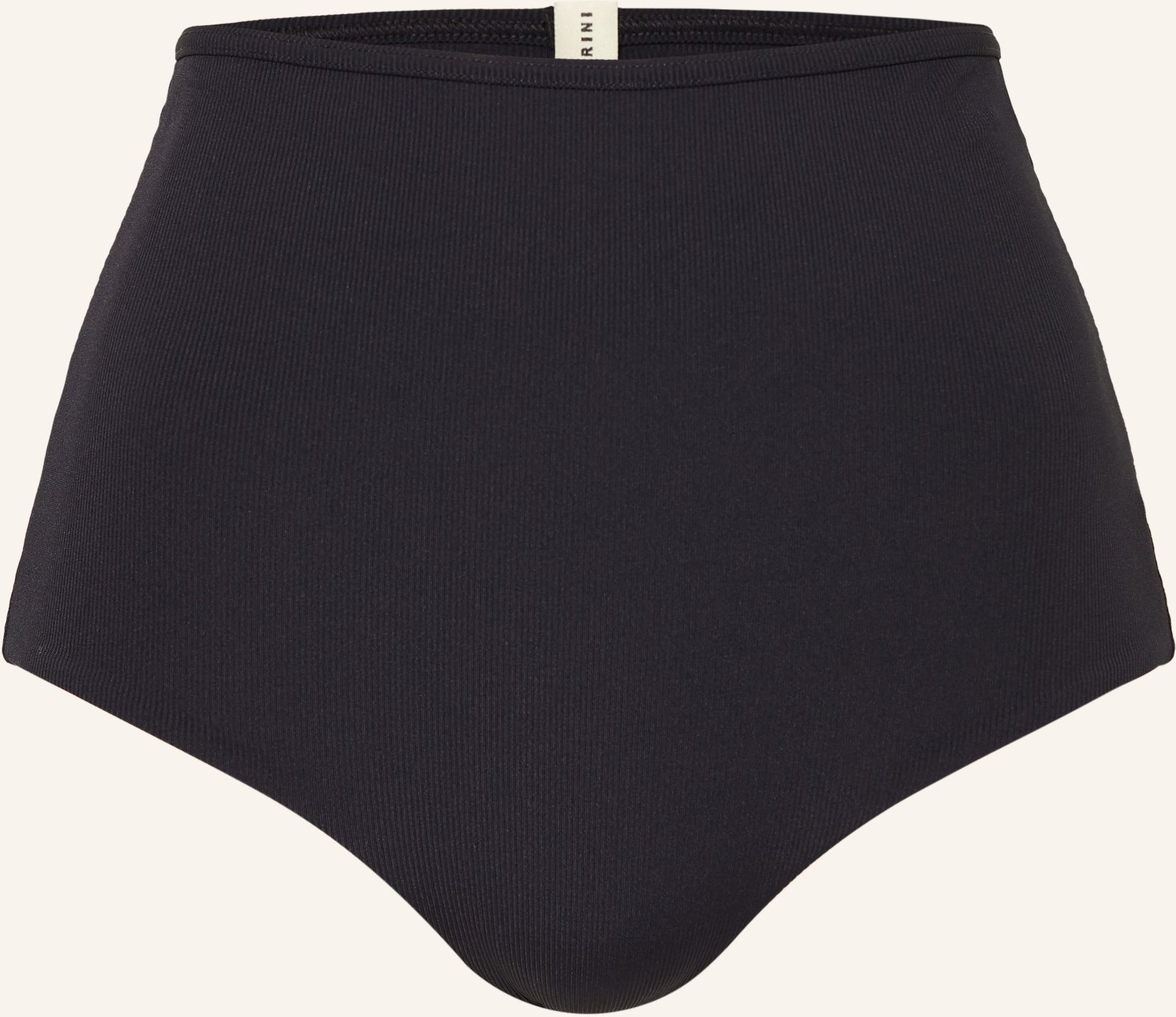 Mymarini High-Waist-Bikini-Hose Highwaist Shorts Swim Apparel Zum Wenden Mit Uv-Schutz 50+ schwarz