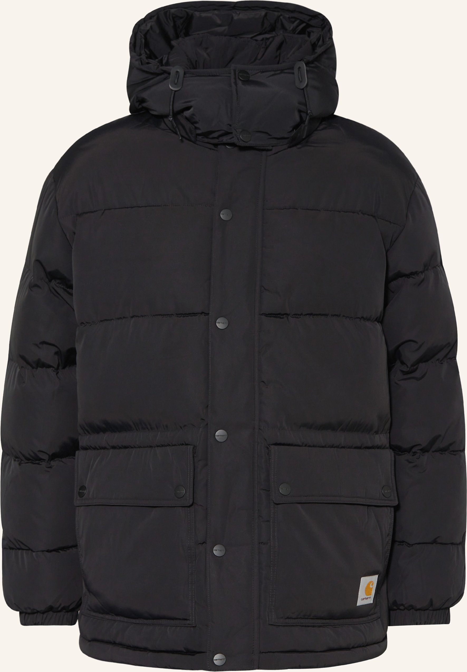 Carhartt Wip Steppjacke Brent schwarz