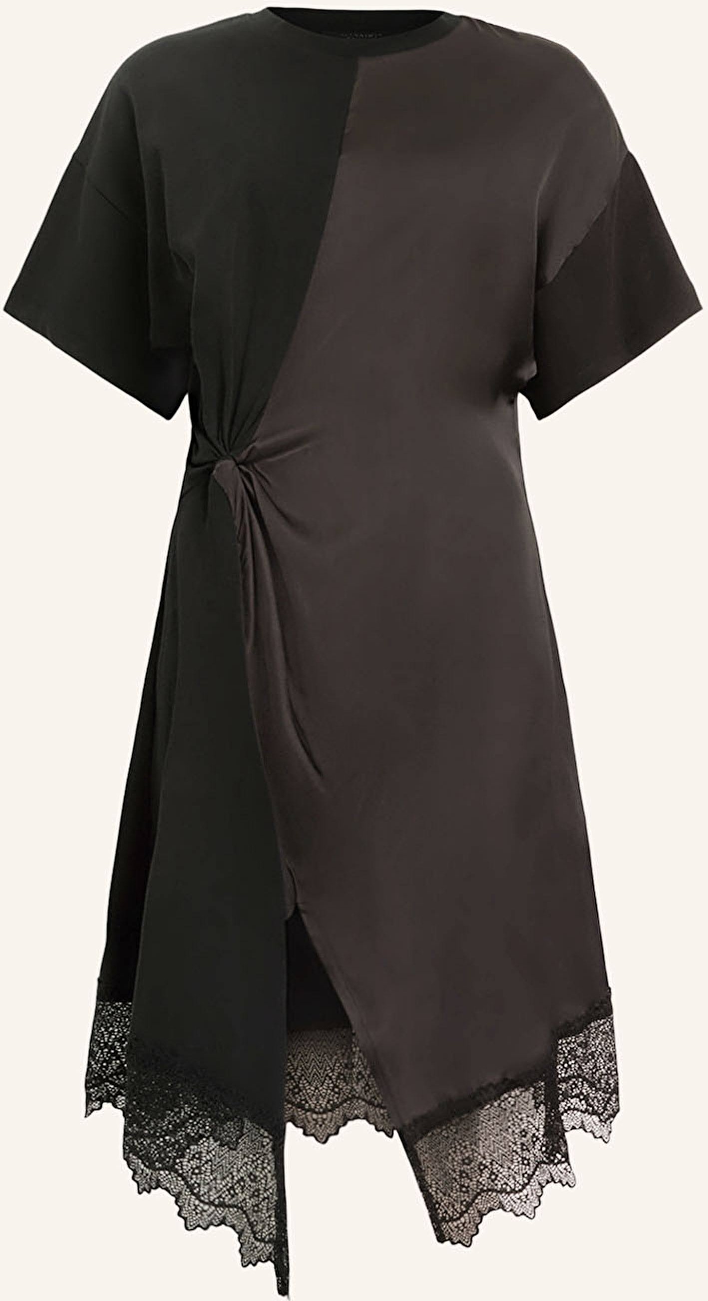 Allsaints Kleid Lana Mit Spitze schwarz