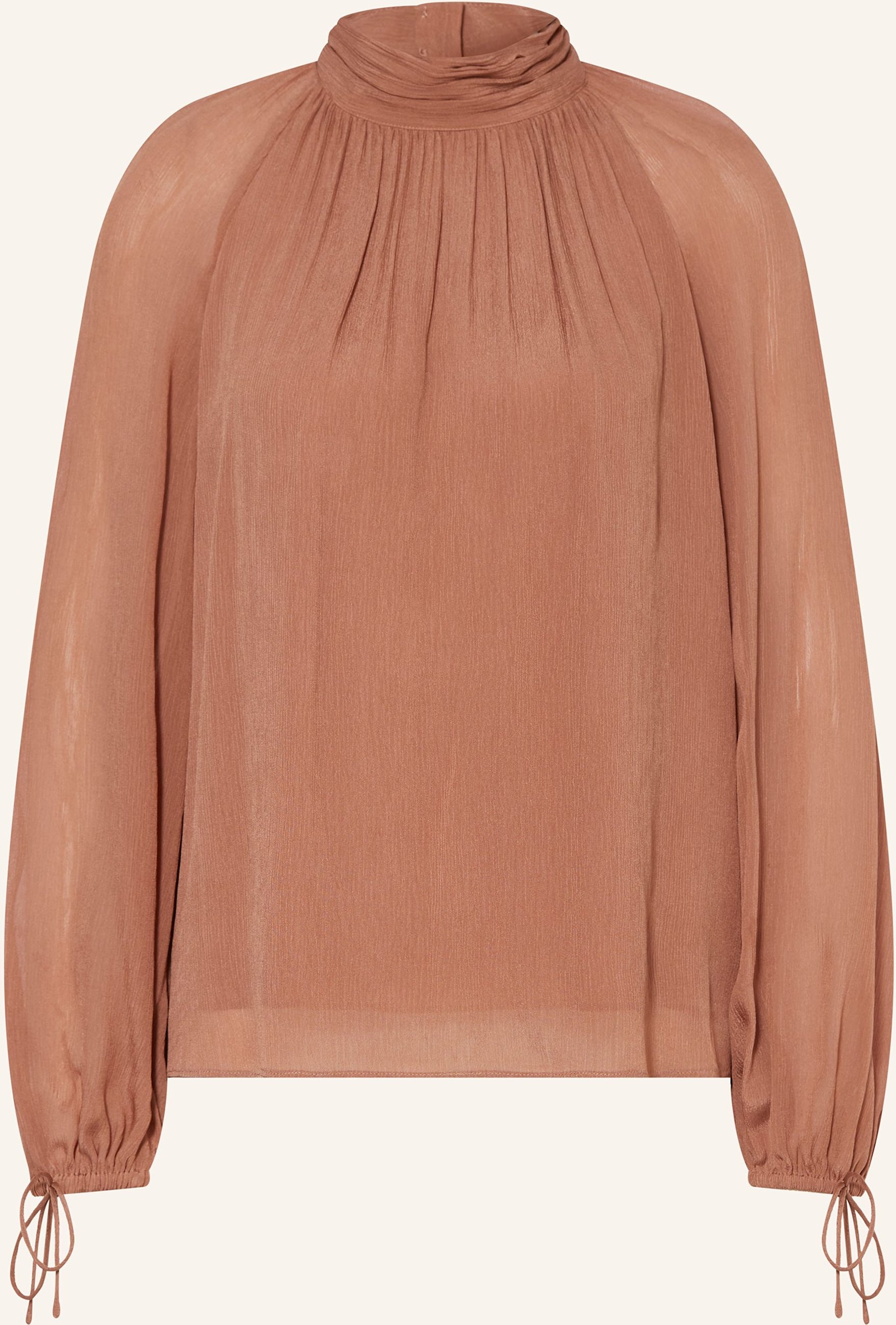 Mrs & Hugs Blusenshirt braun