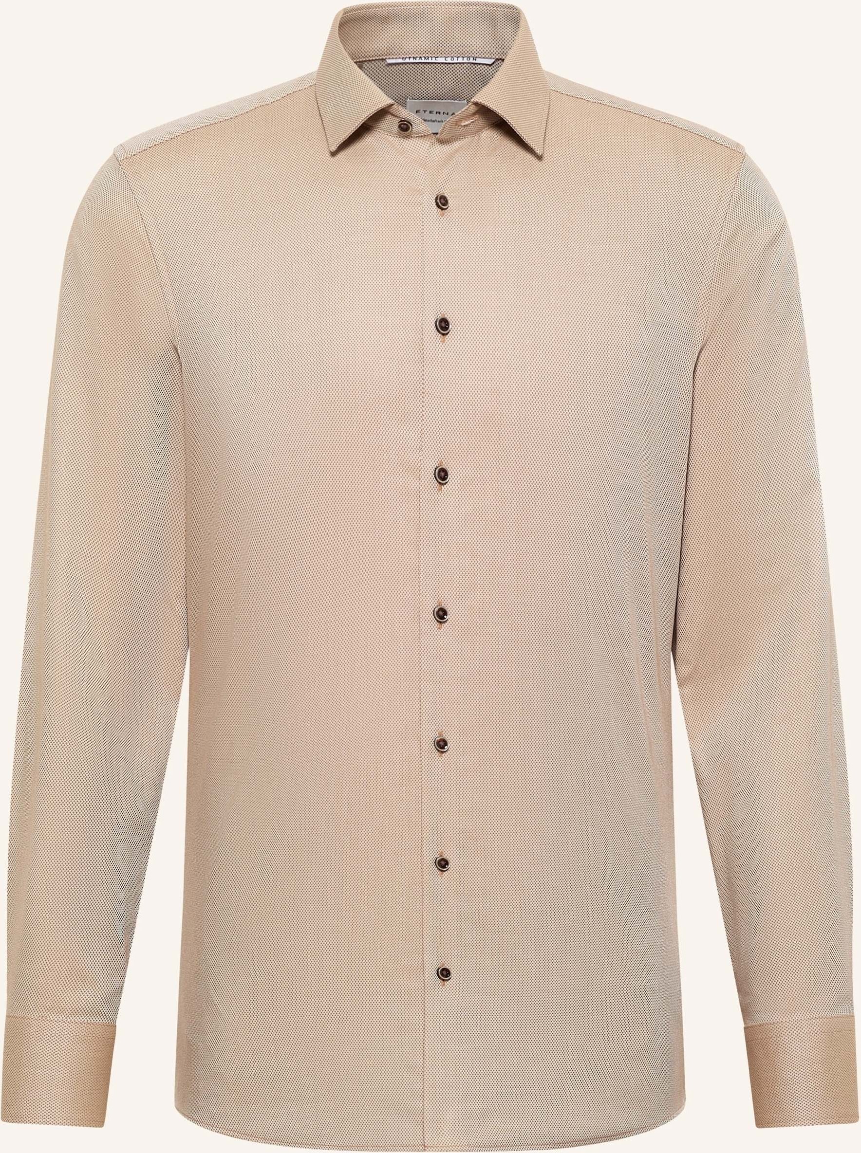 Thumbnail - Eterna Hemd Slim Fit braun