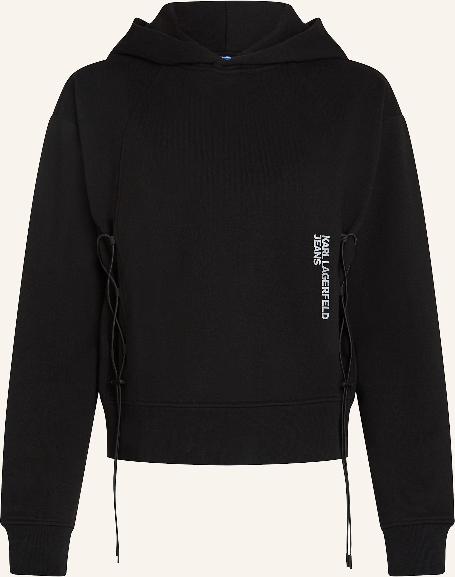 Karl Lagerfeld Jeans Hoodie schwarz