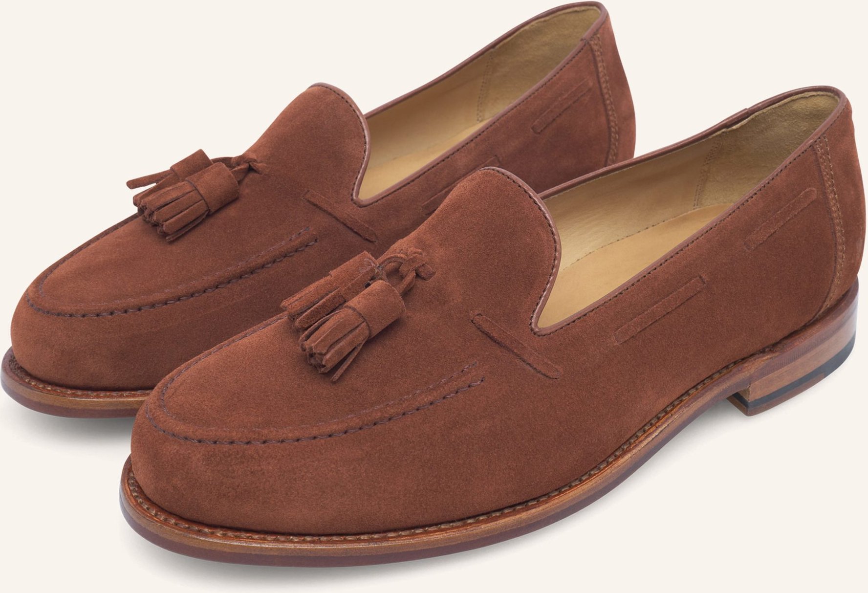 Heinrich Dinkelacker Loafer Wien Plain Tassel V braun
