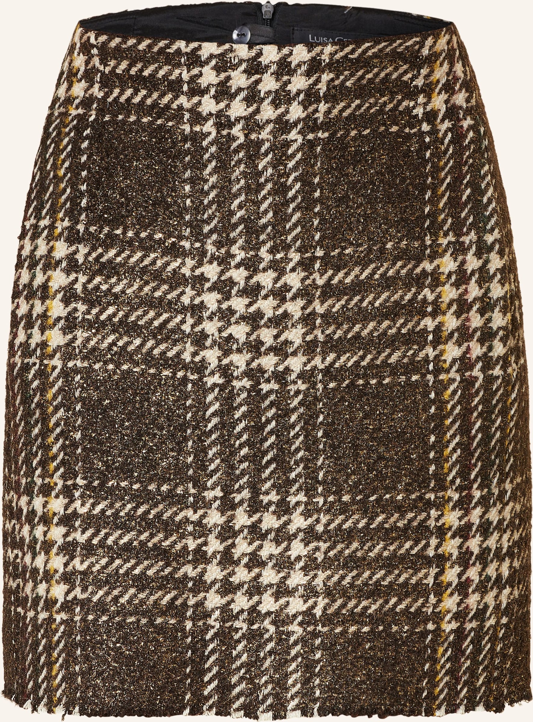 Luisa Cerano Tweed-Rock braun