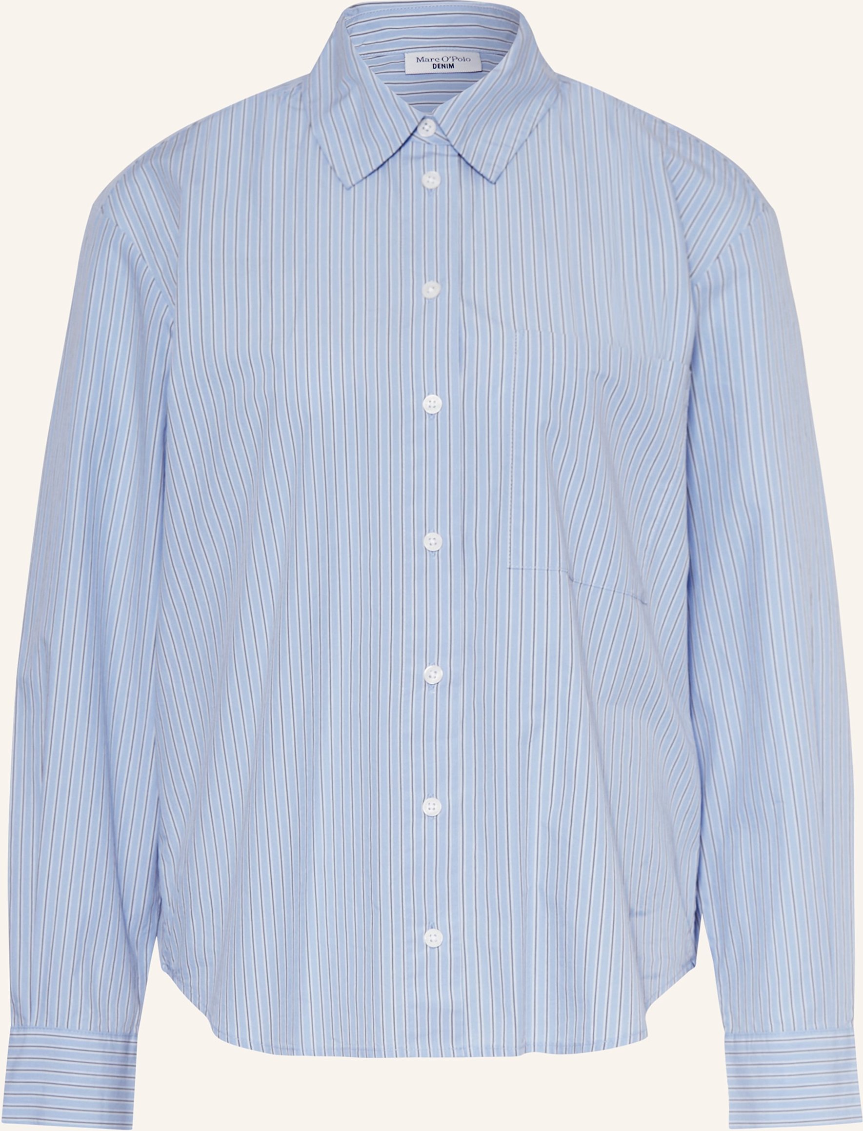 Thumbnail - Marc O'polo Denim Hemdbluse blau